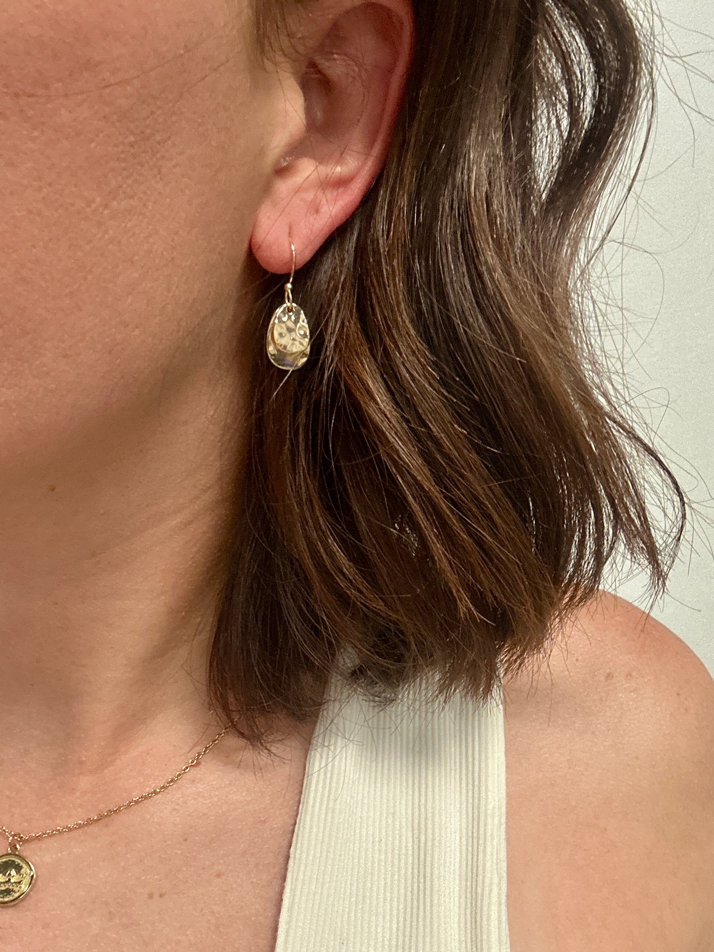 Geometric Teardrop Earrings