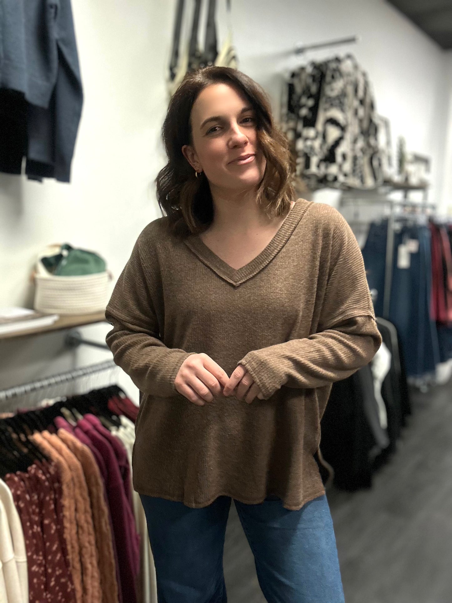 Ritzville Vneck Sweater