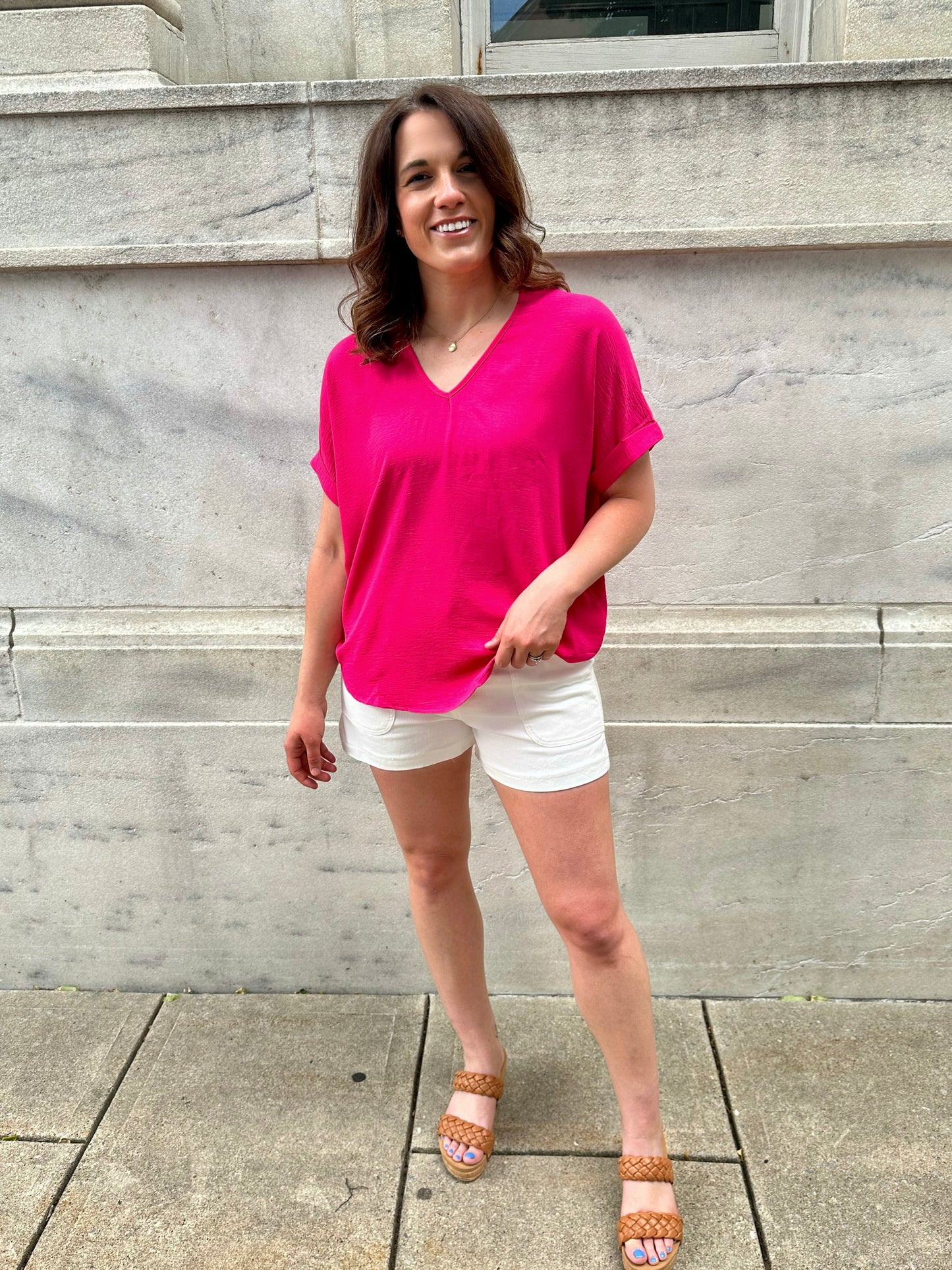 Haleyville Vneck Top