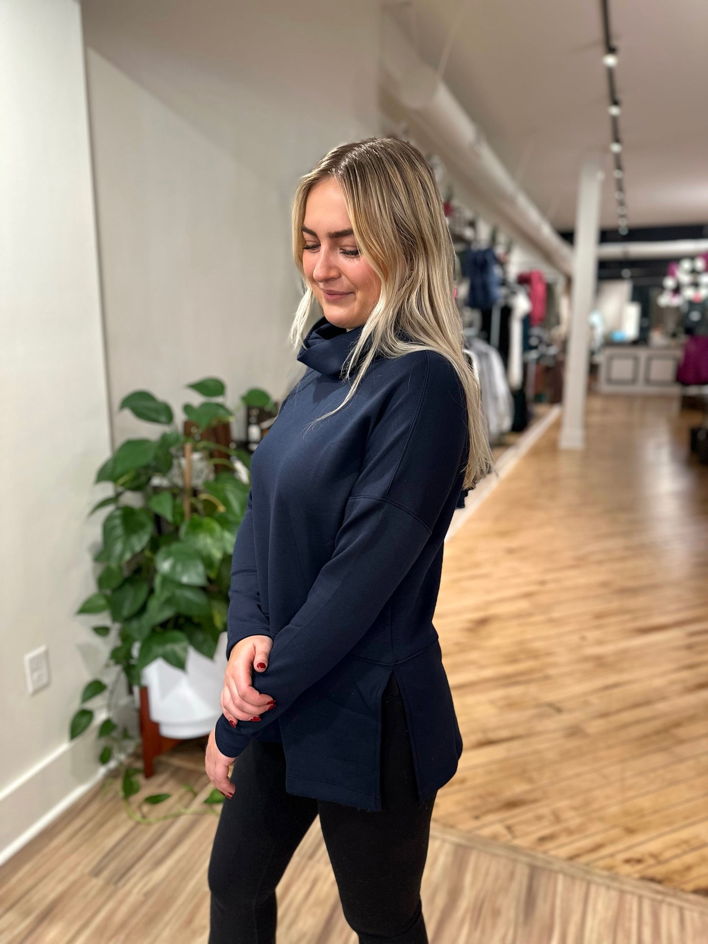 Vienna Cowl Neck Sweater