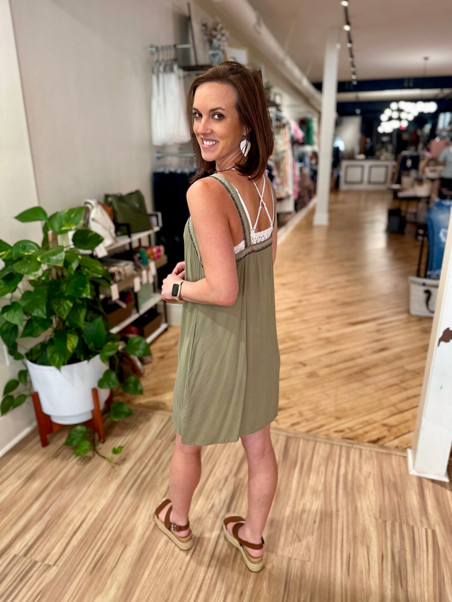 Binghamton Sleeveless Mini Dress