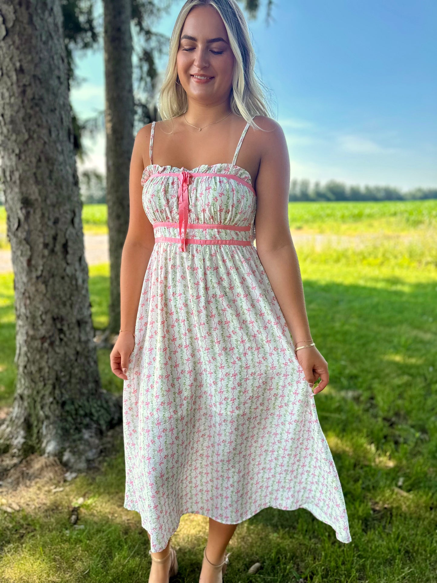 Bluewell Floral Dress