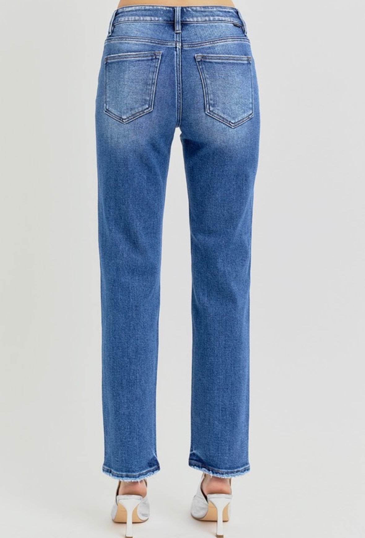Risen Conway Mid-Rise Tapered Jeans