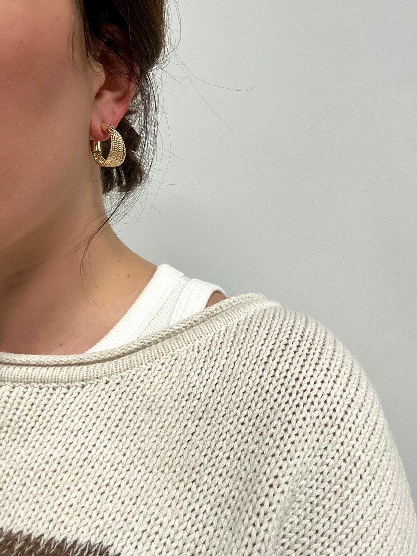 20 mm Textured and Graduated Metal Hoops