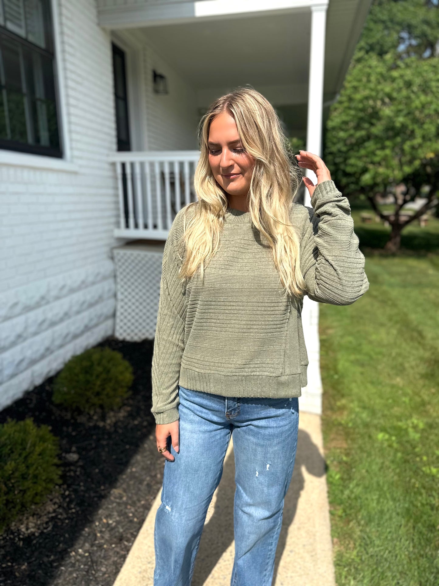 Denton Asymmetrical Sweater