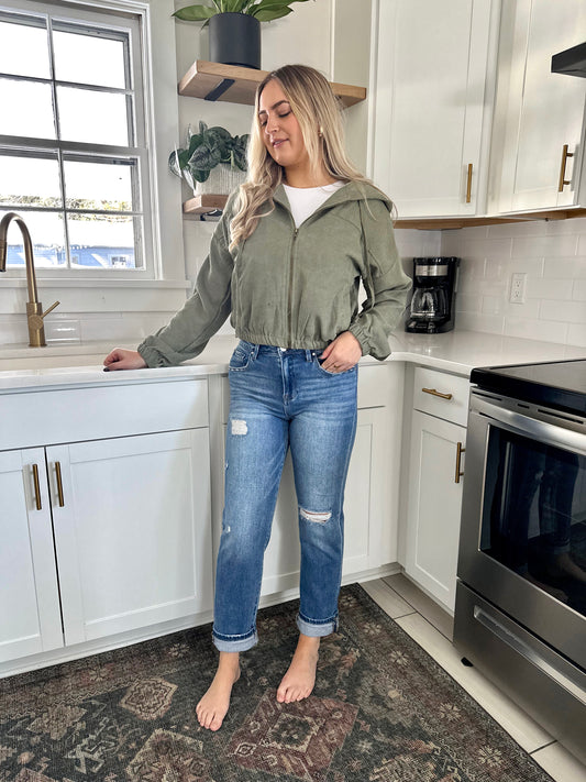 Risen Ginny High Rise Girlfriend Jean