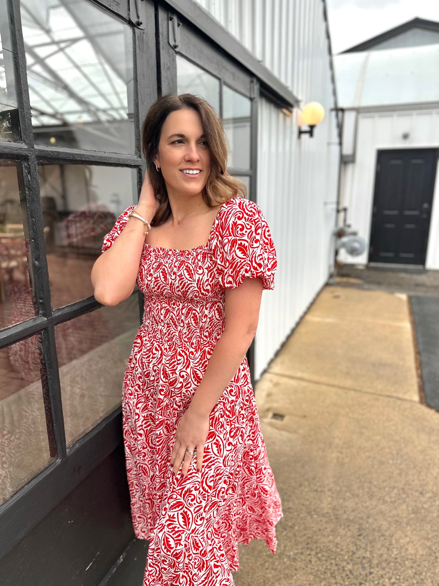 Covington Puff Sleeve Dress