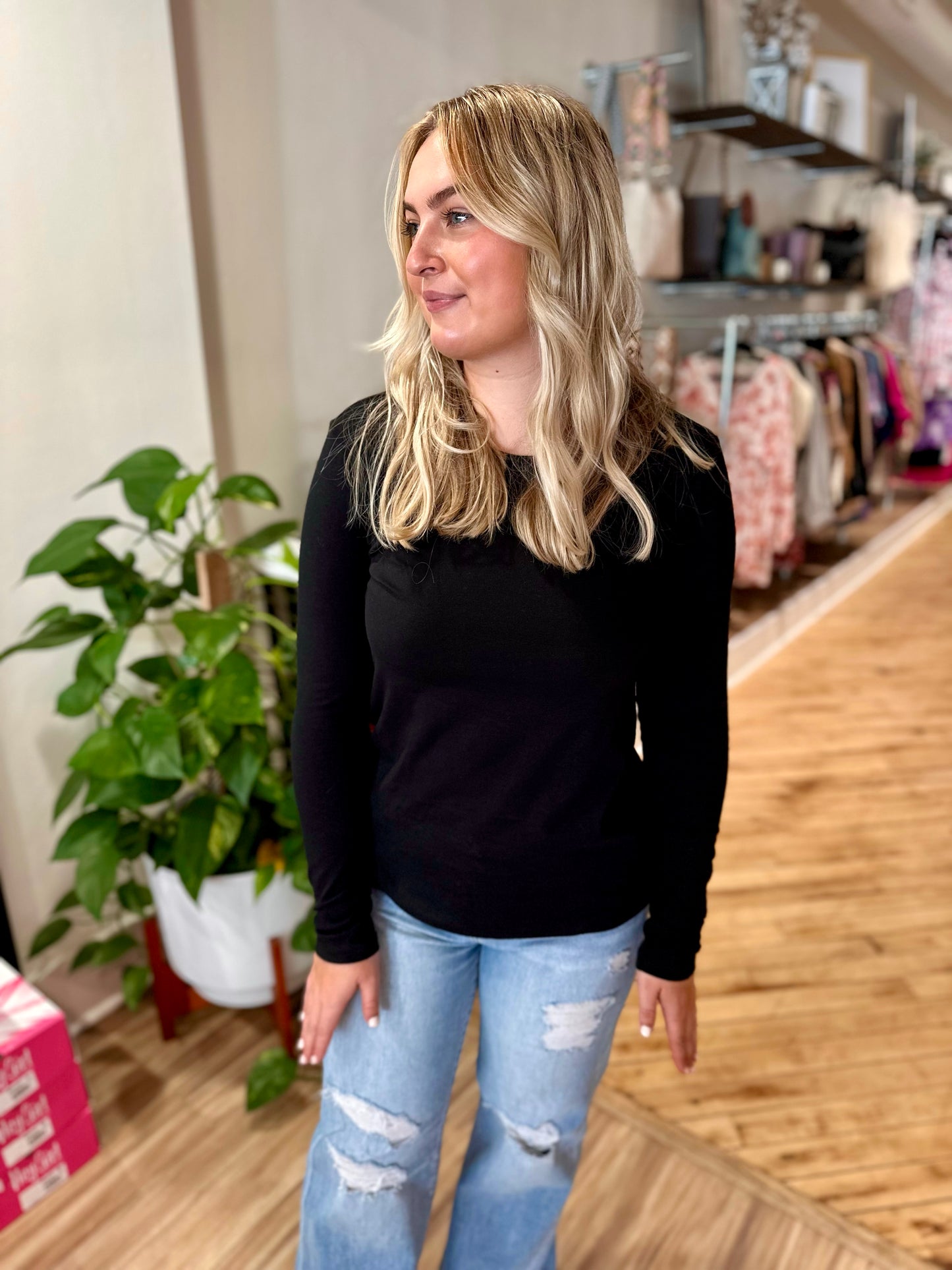 Eden Prairie Basic Long Sleeve Top