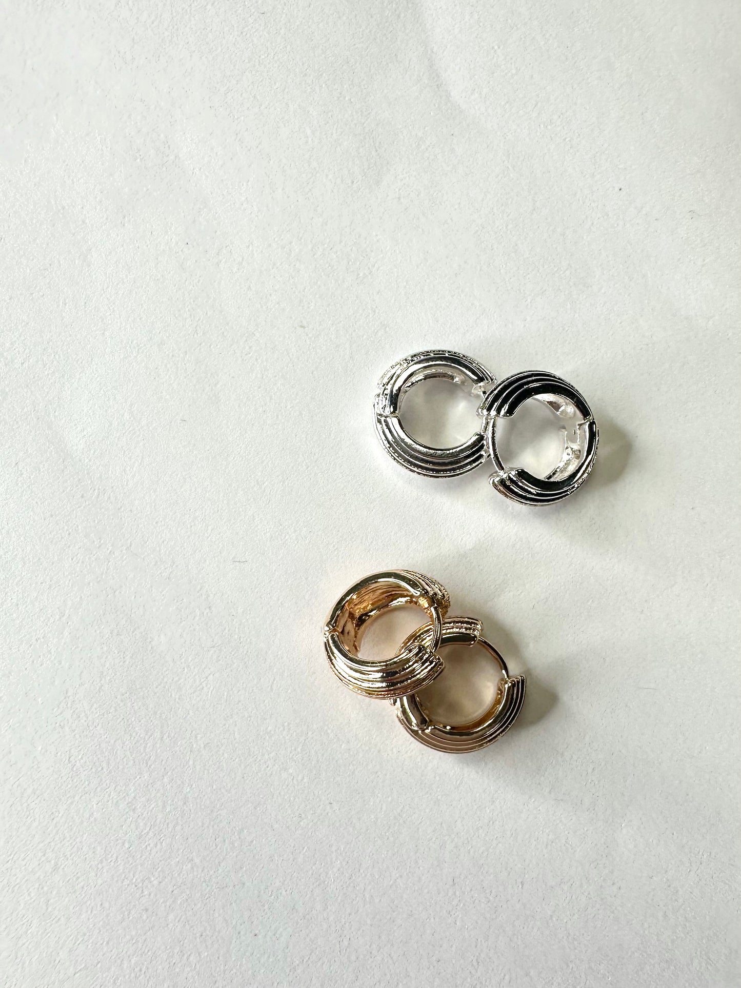 Textured Metal Hoops