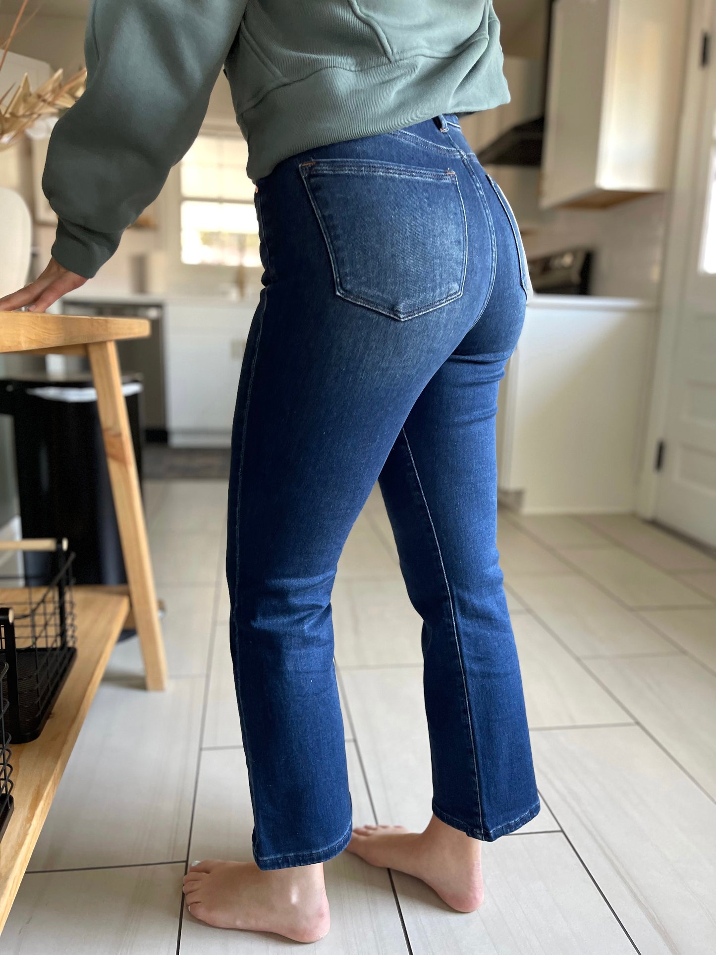 Risen Christina High Rise Bootcut Jeans