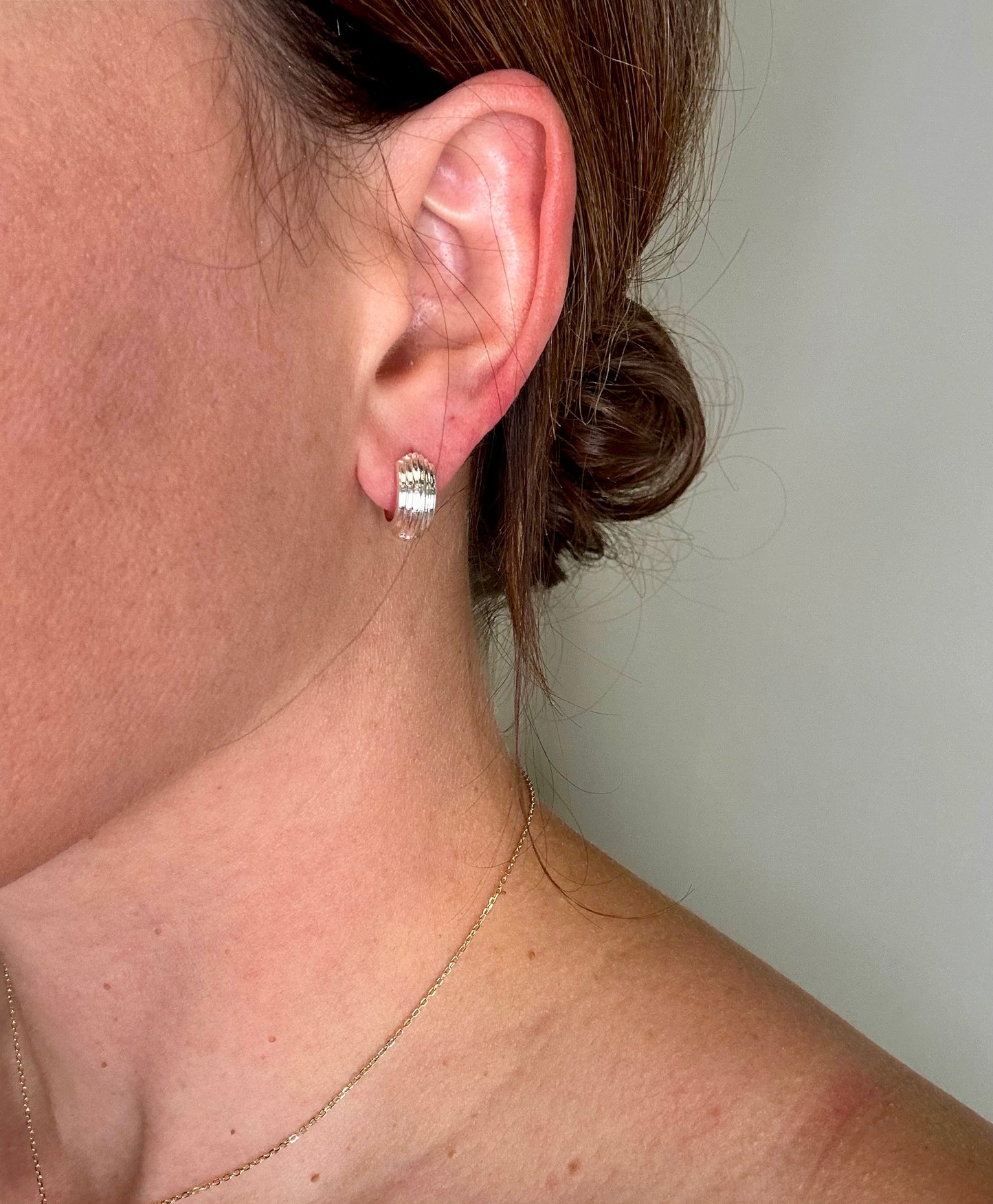 Textured Metal Hoops