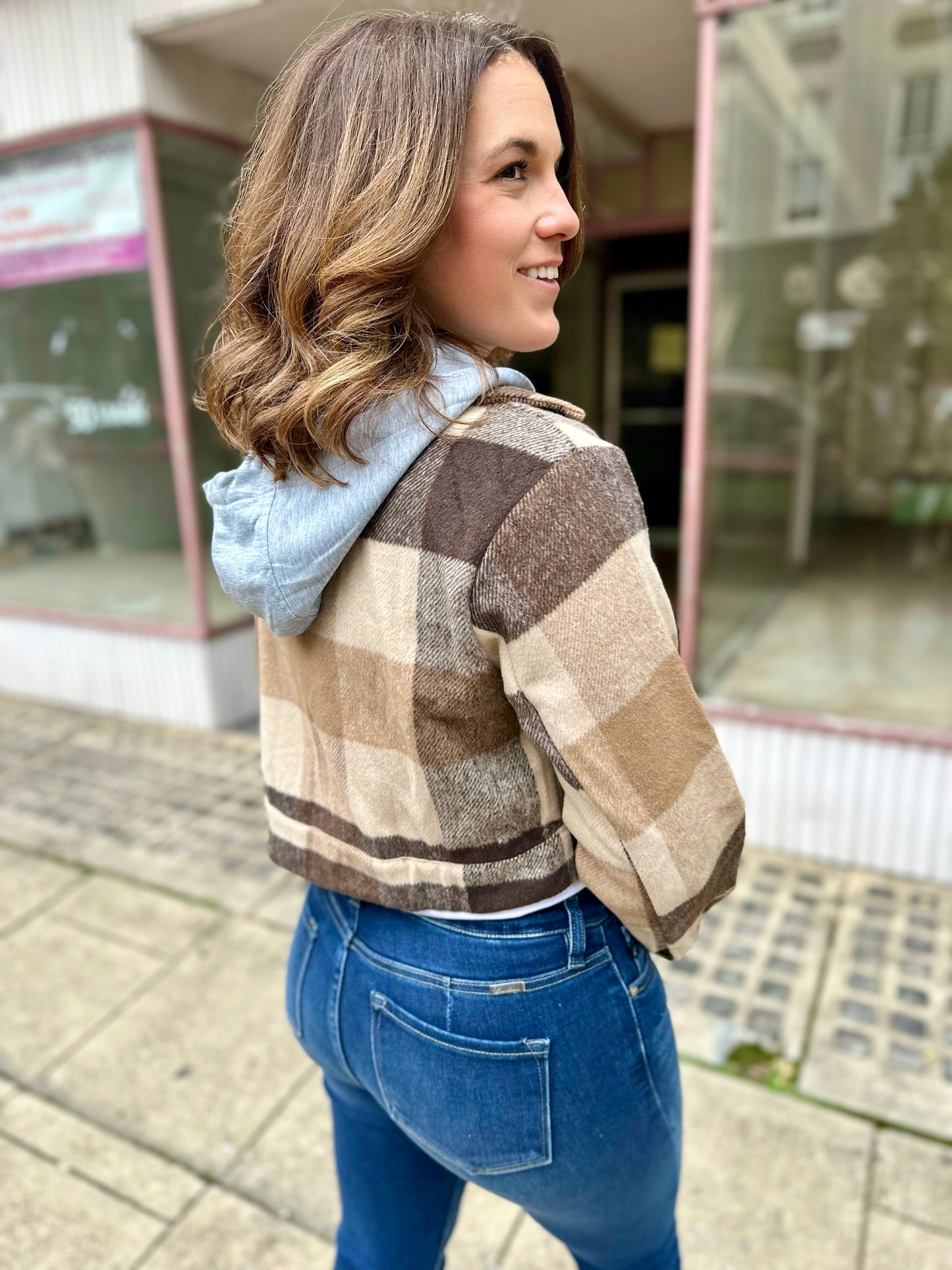 Lingleville Hooded Shacket