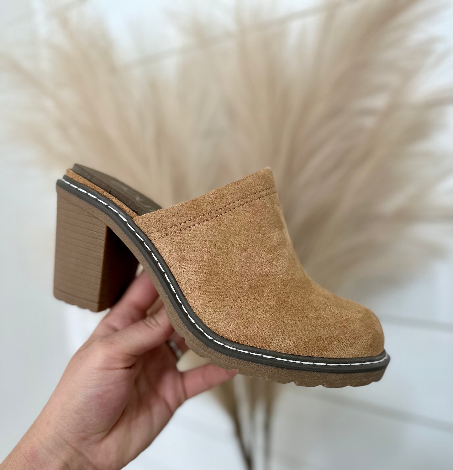 Lantern Corkys Suede Clog