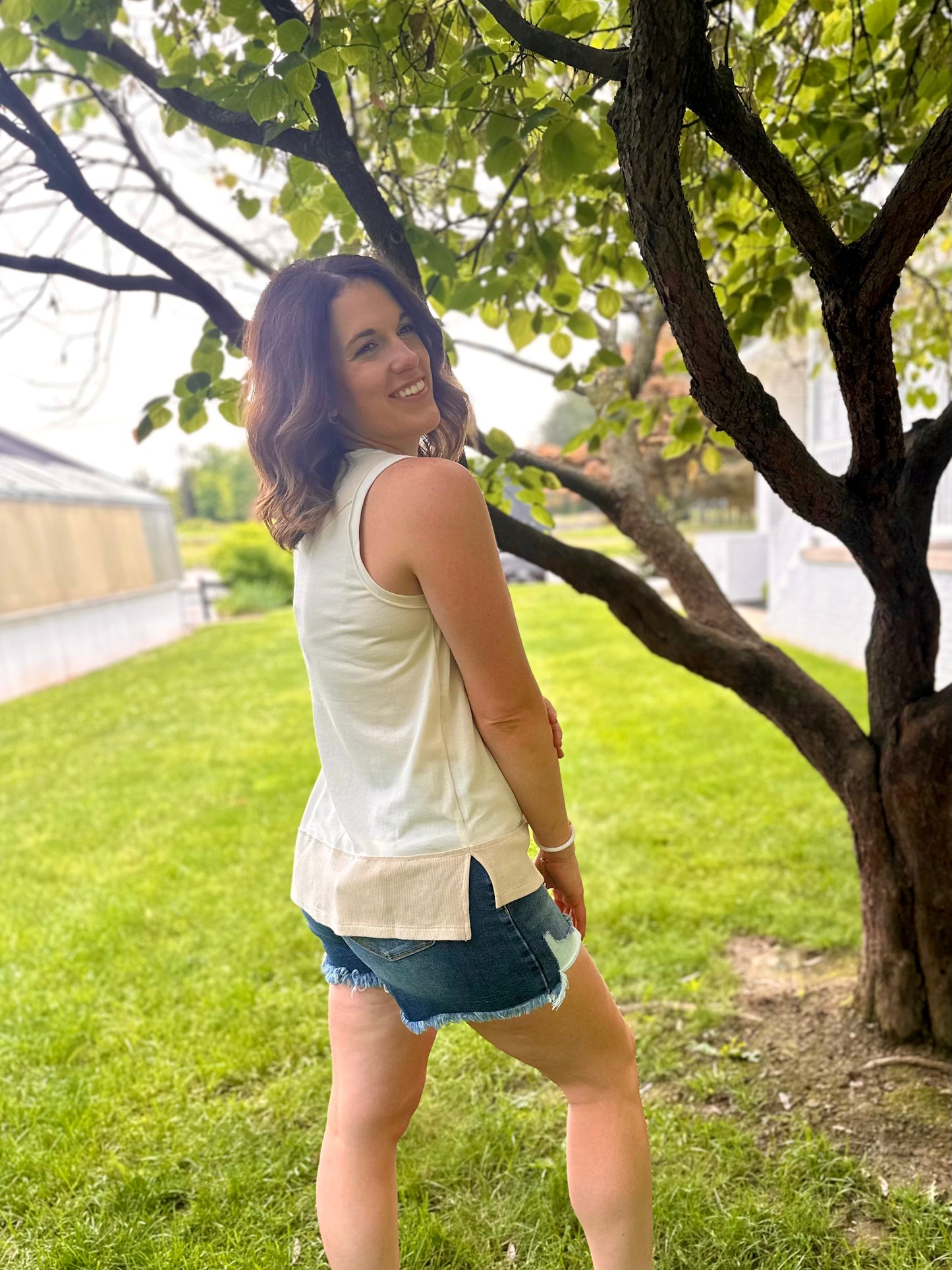 Reston Henley Tank Top