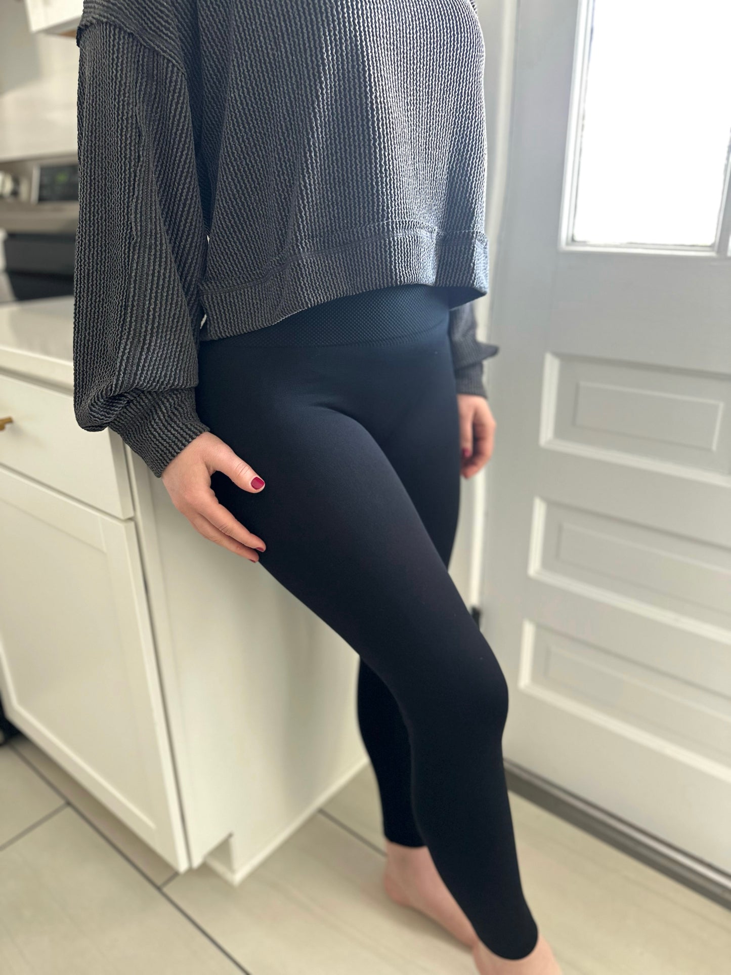 Creston High Waisted Thick Leggings