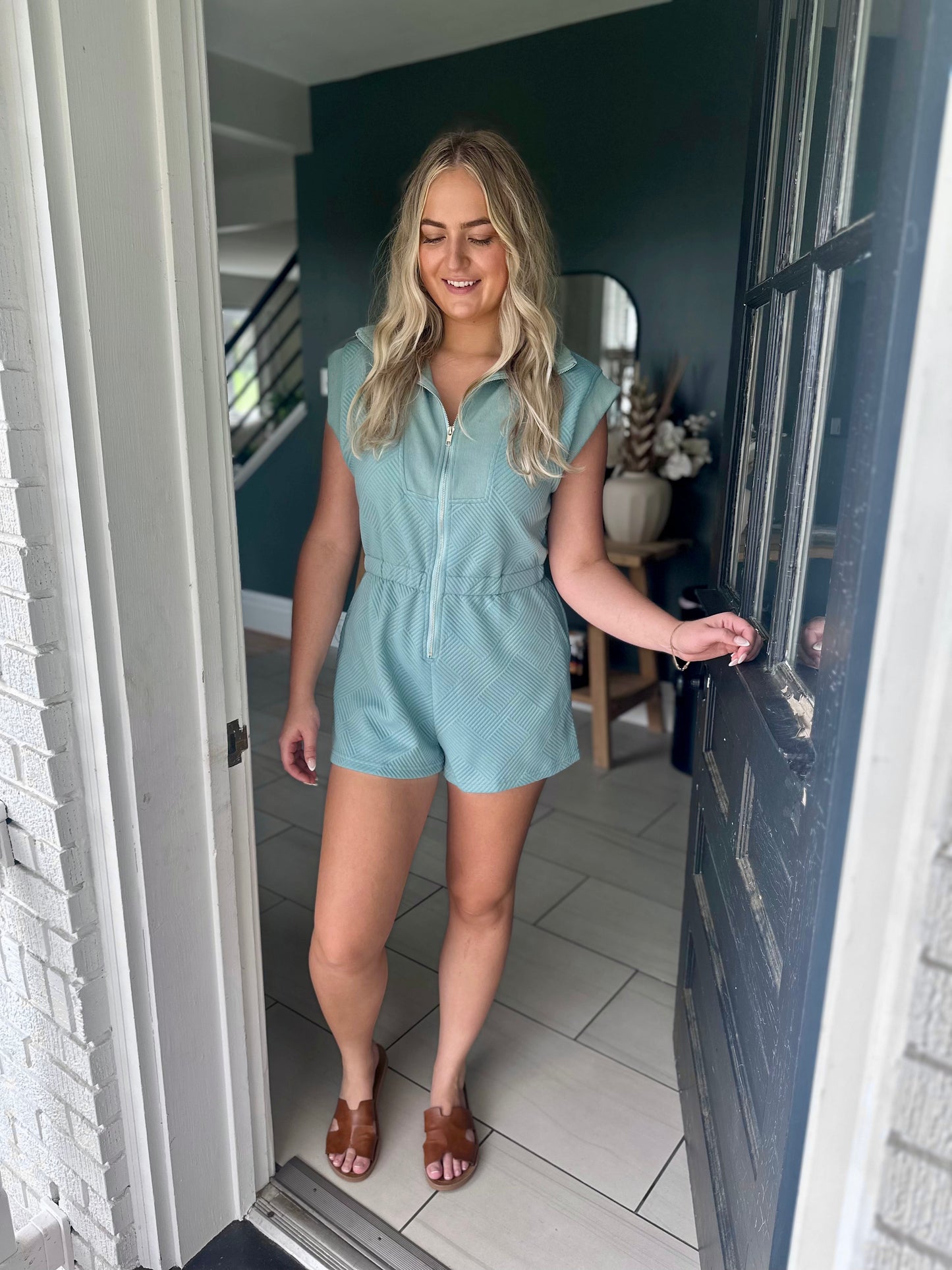 Lodi Zip Up Romper
