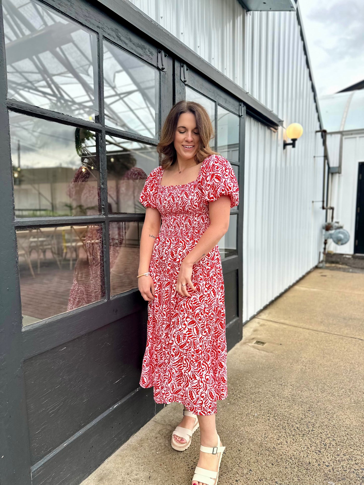 Covington Puff Sleeve Dress