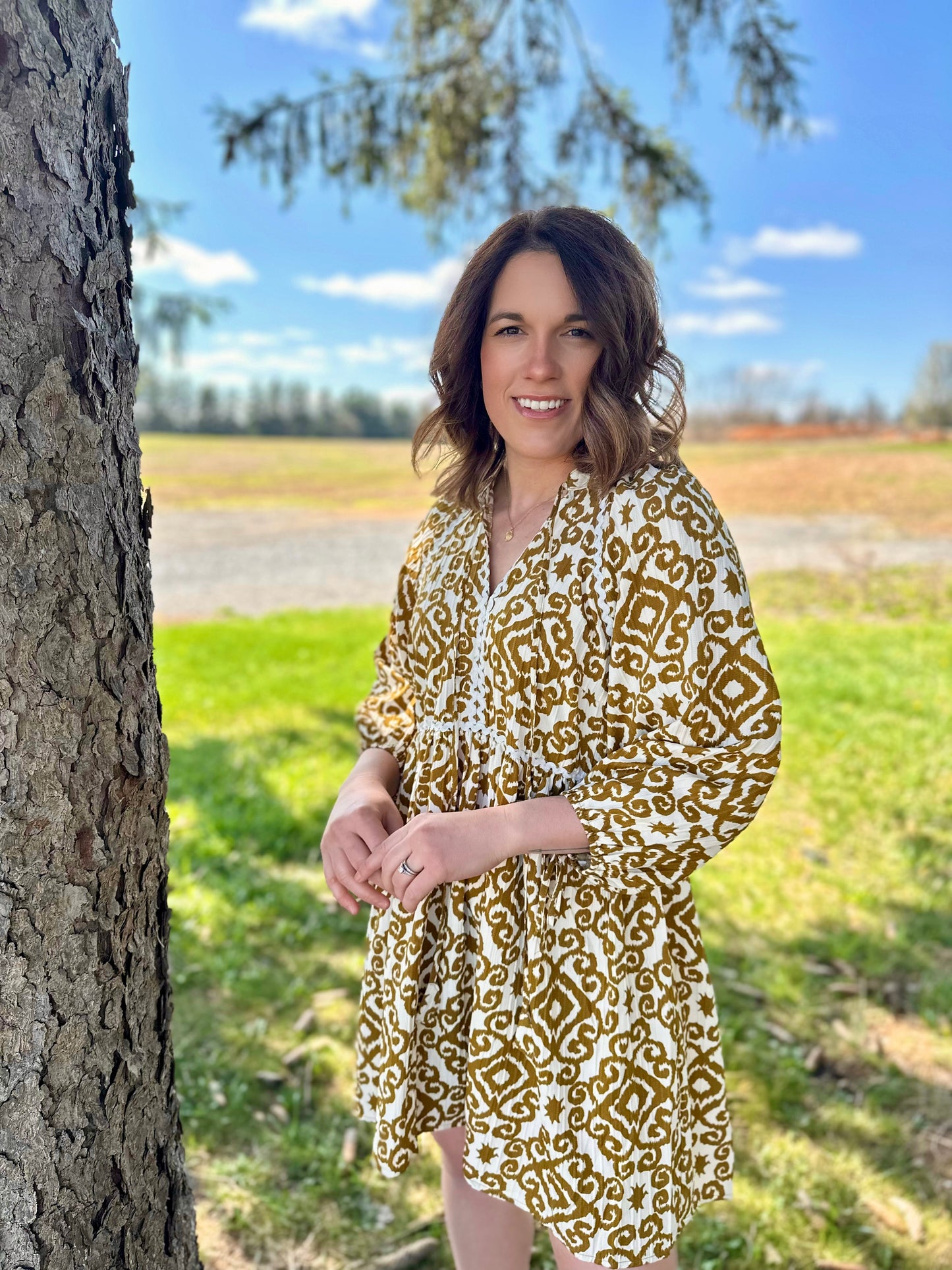 Delavan Printed Dress