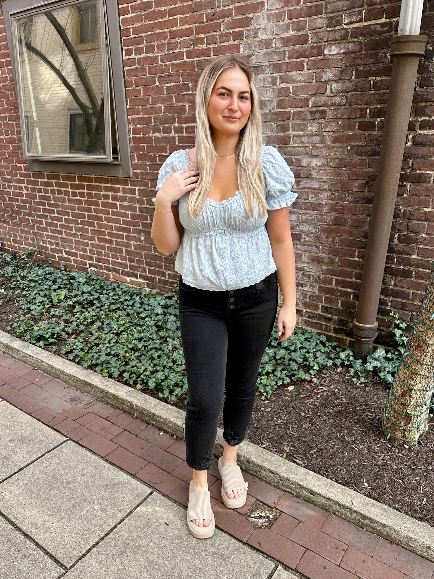 Goffstown Puff Sleeve Top