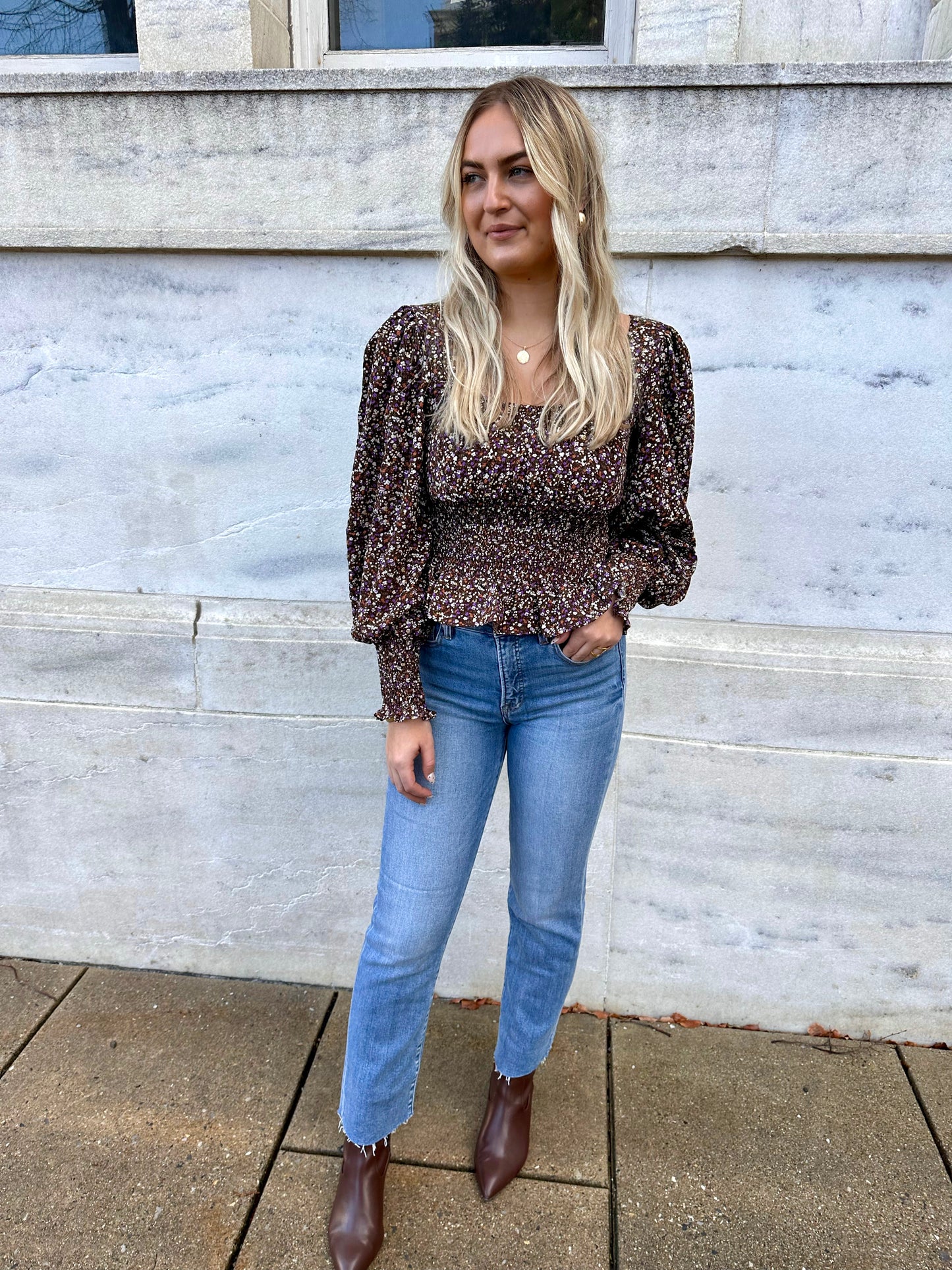 Coulee Floral Blouse