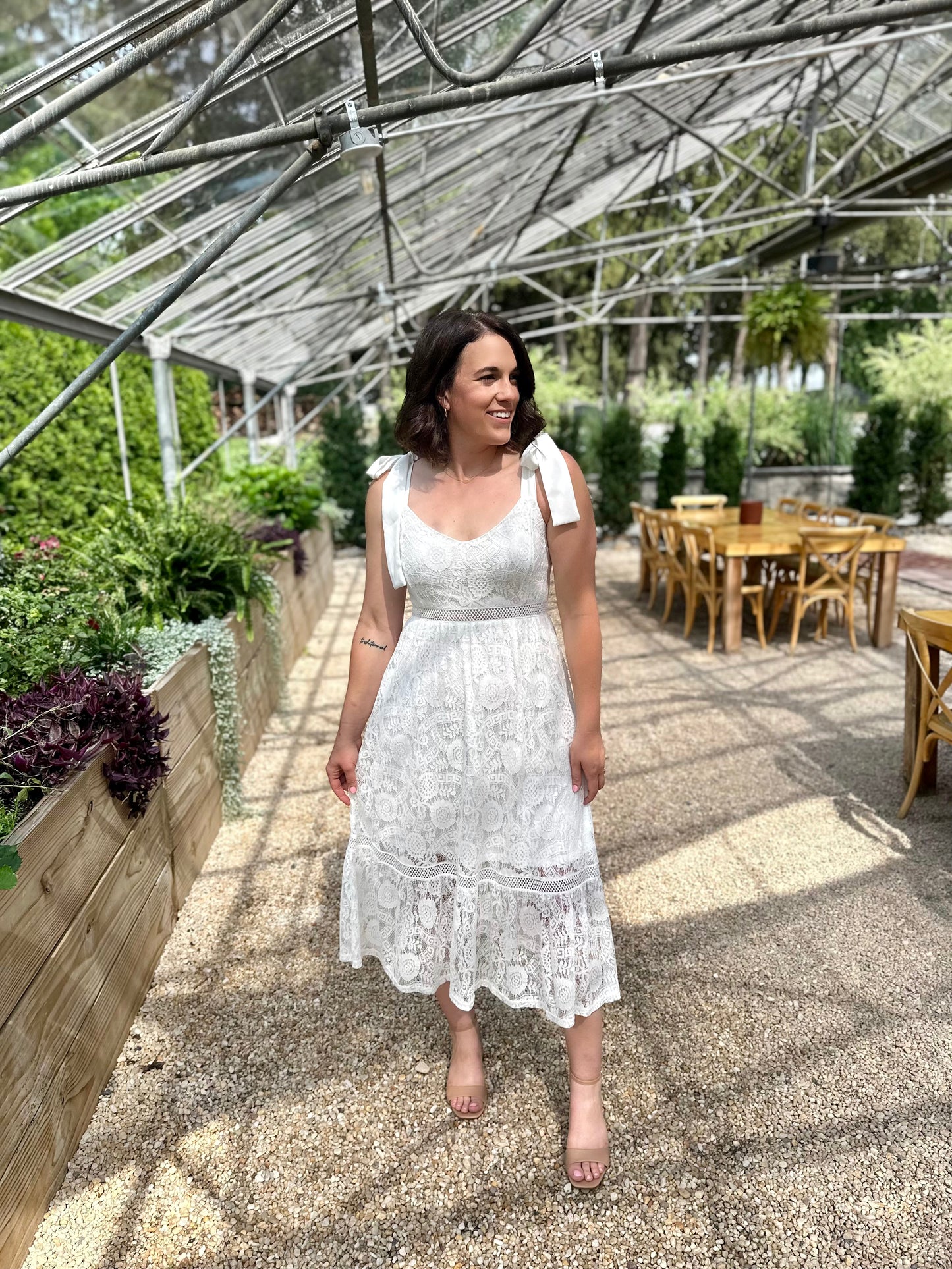 Sawdrop Lace Dress