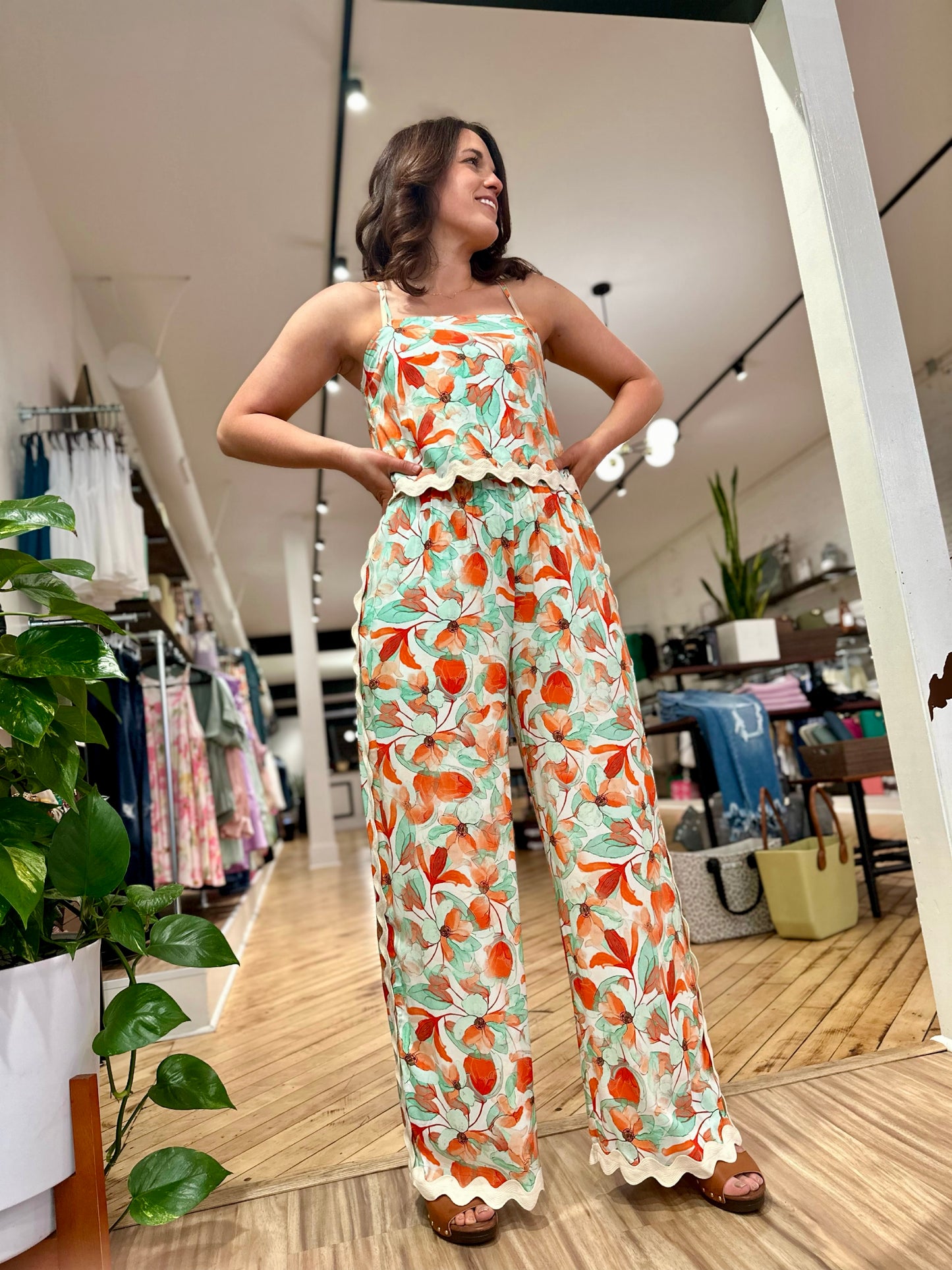 Oahu Dreams Floral Bottoms