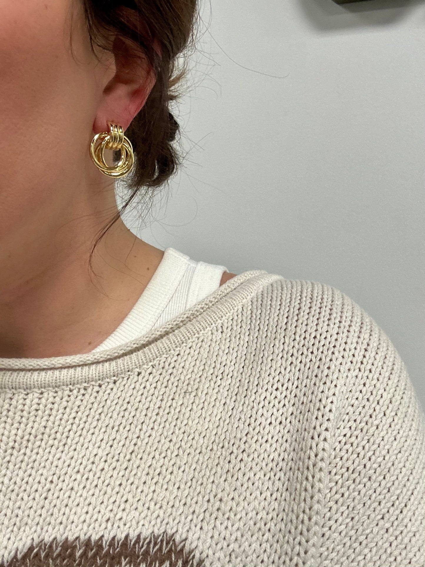 Door Knocker Style Earrings