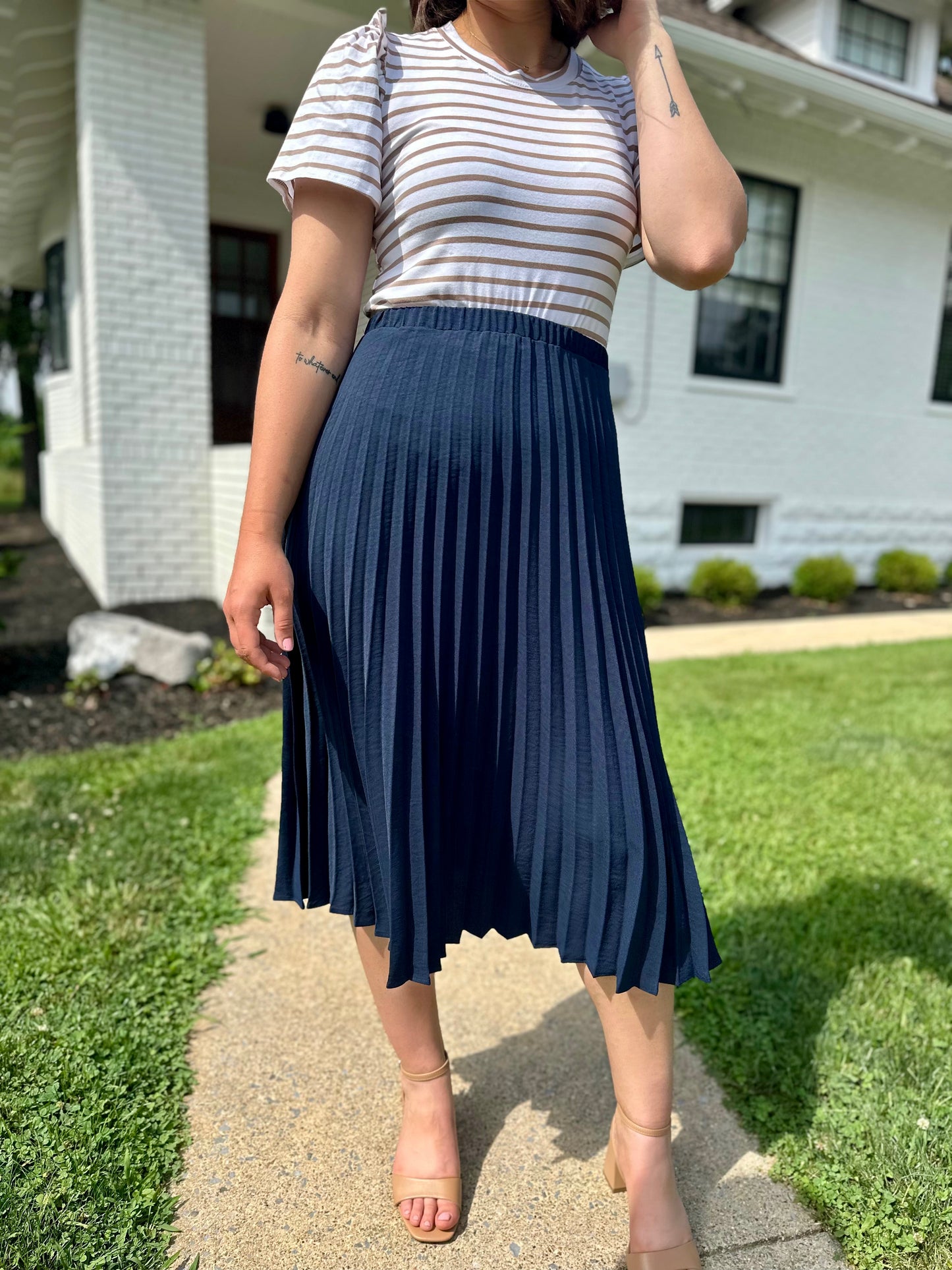 Cotesfield Pleated Skirt