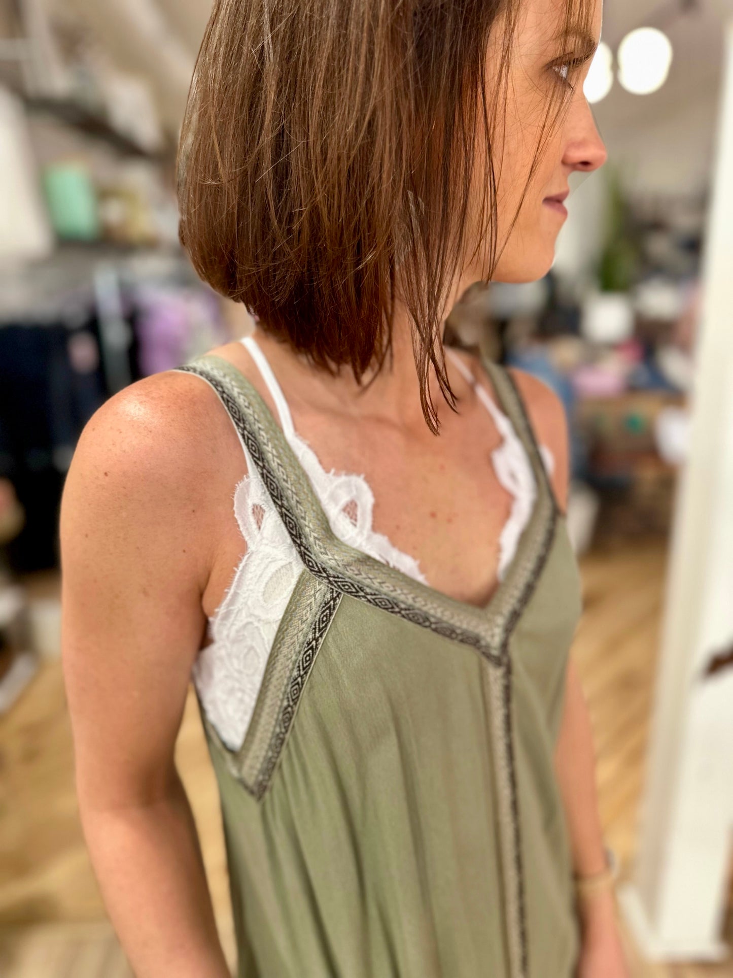 Binghamton Sleeveless Mini Dress
