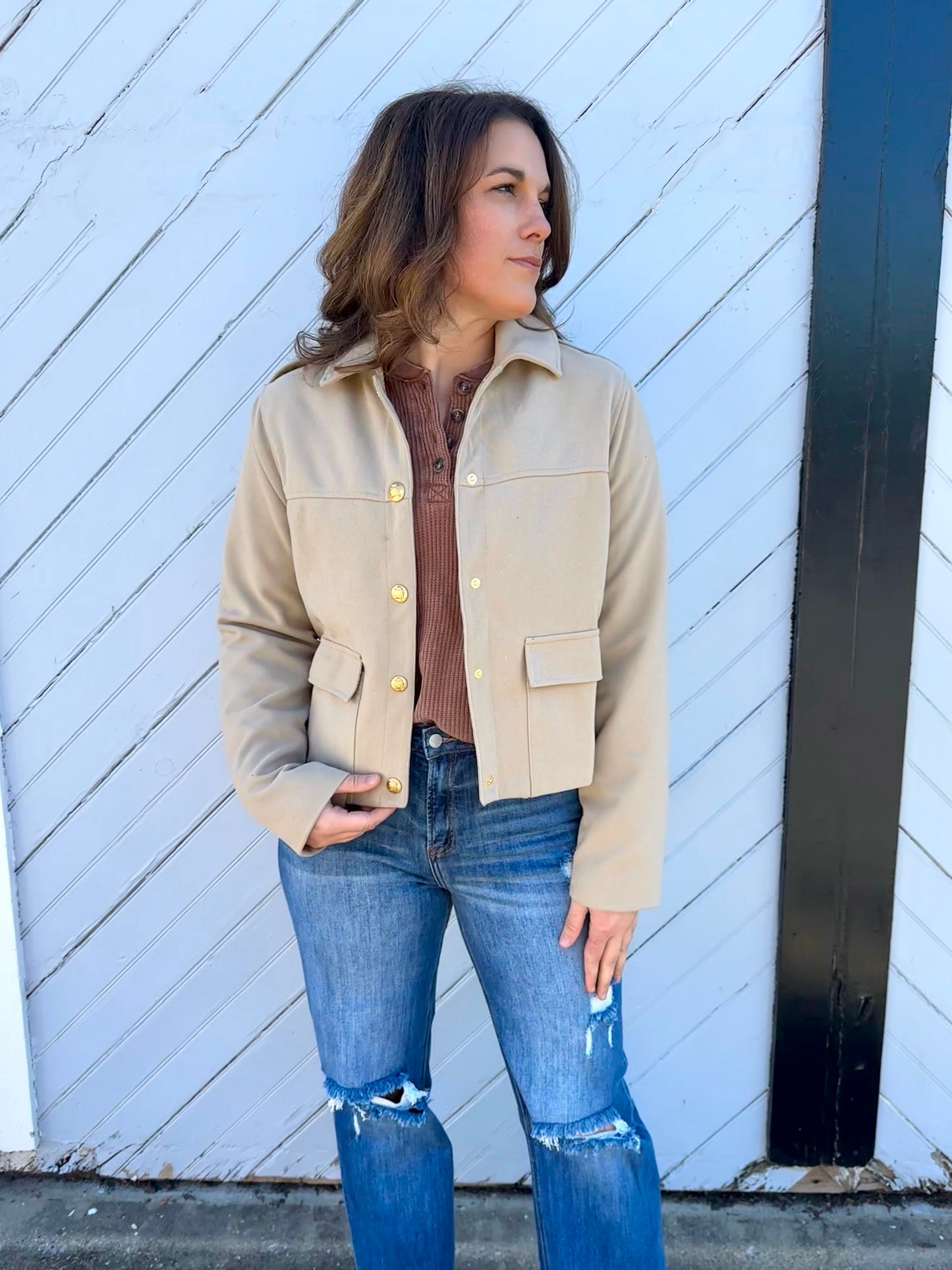 Lushton Epaulet Jacket