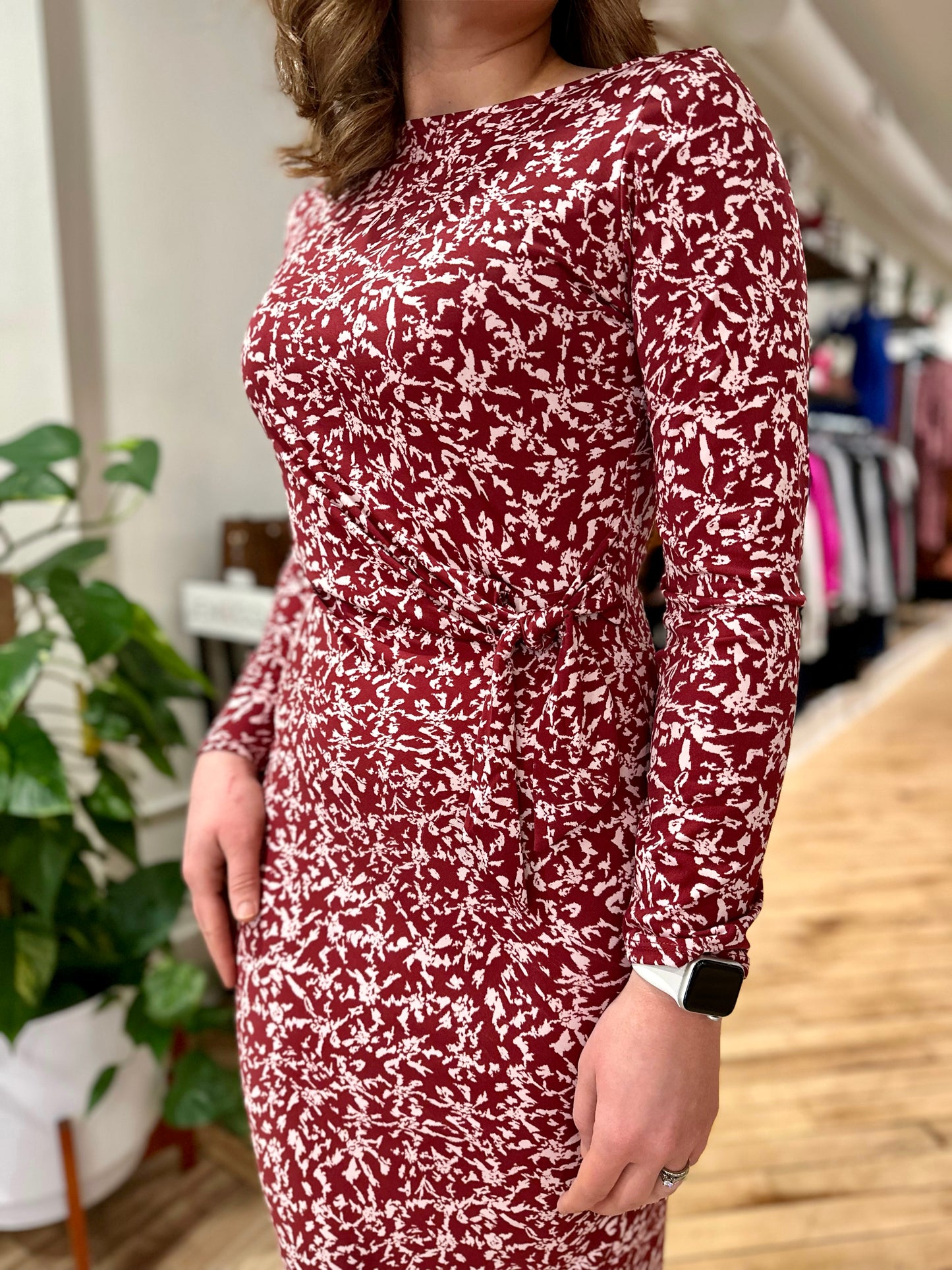 Burley Tie Midi Dress