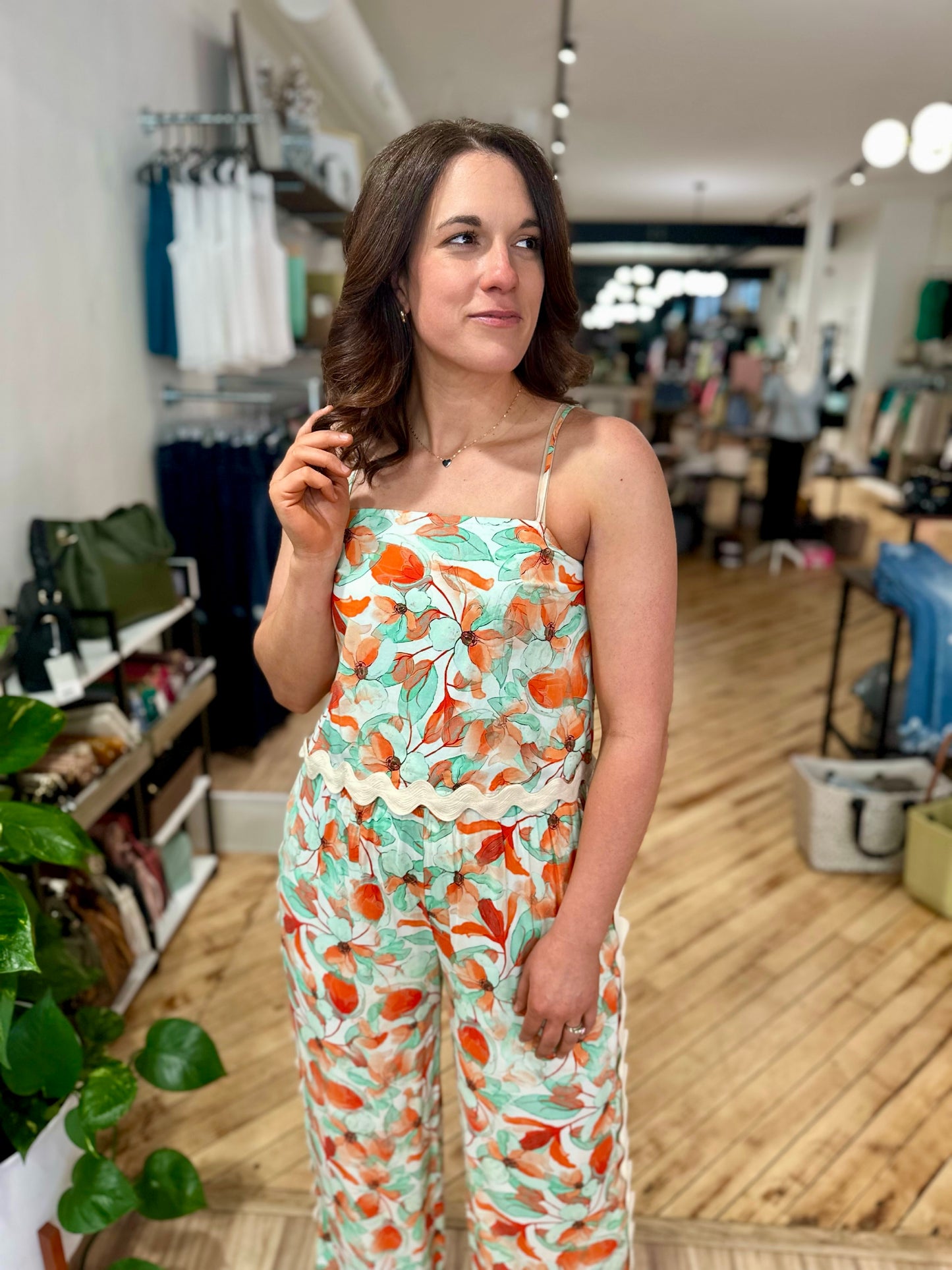Oahu Dreams Floral Top