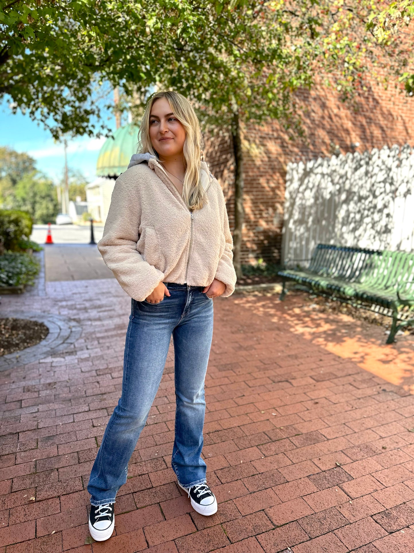 Risen Ramos Tummy Control High Rise Straight Jeans