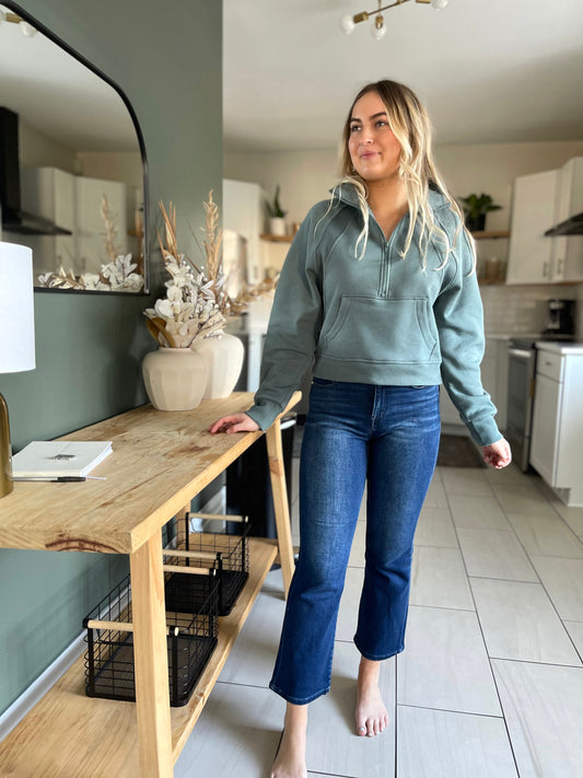 Risen Christina High Rise Bootcut Jeans