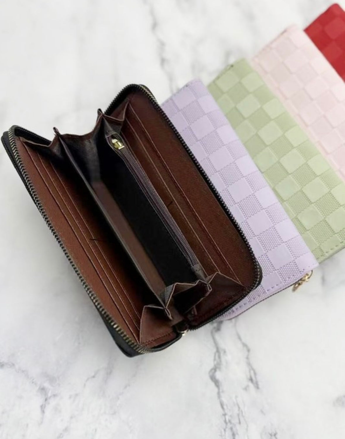 Stevenson Faux Leather Wallet