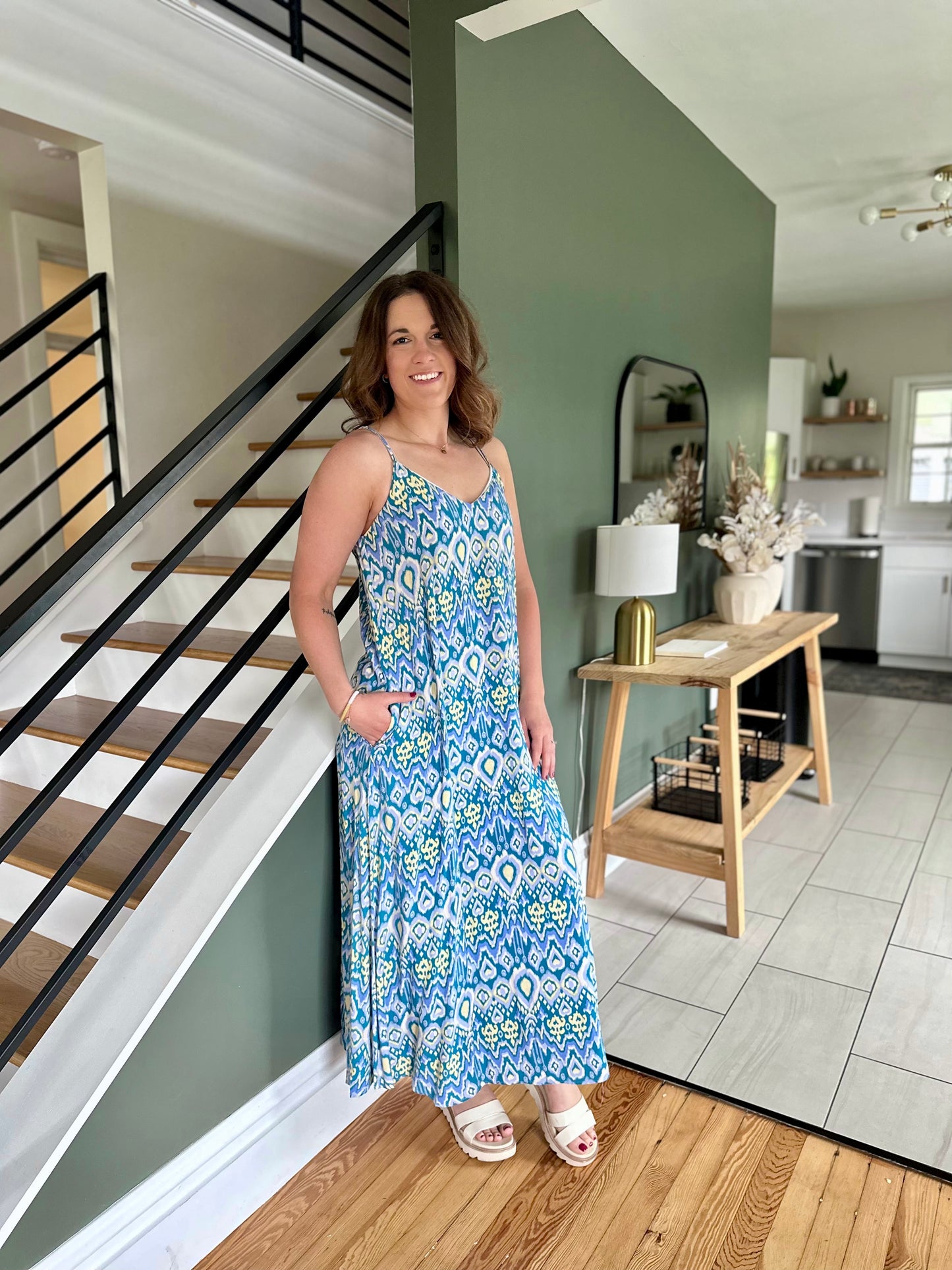 Maysville Printed Maxi Dress