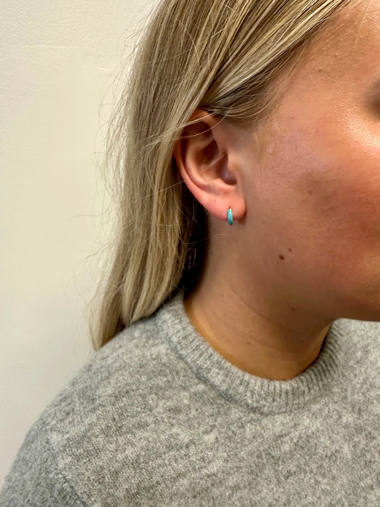 10 mm Epoxy Huggie Hoops