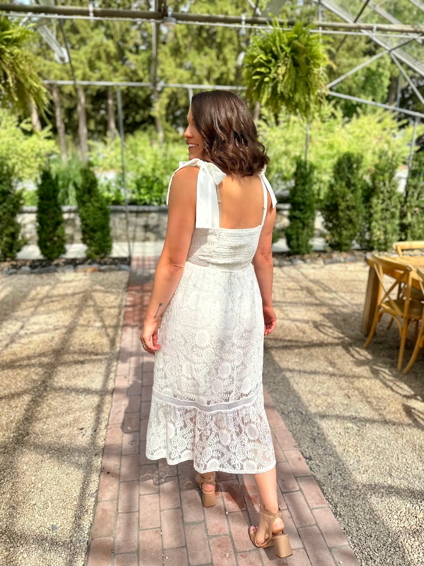 Sawdrop Lace Dress