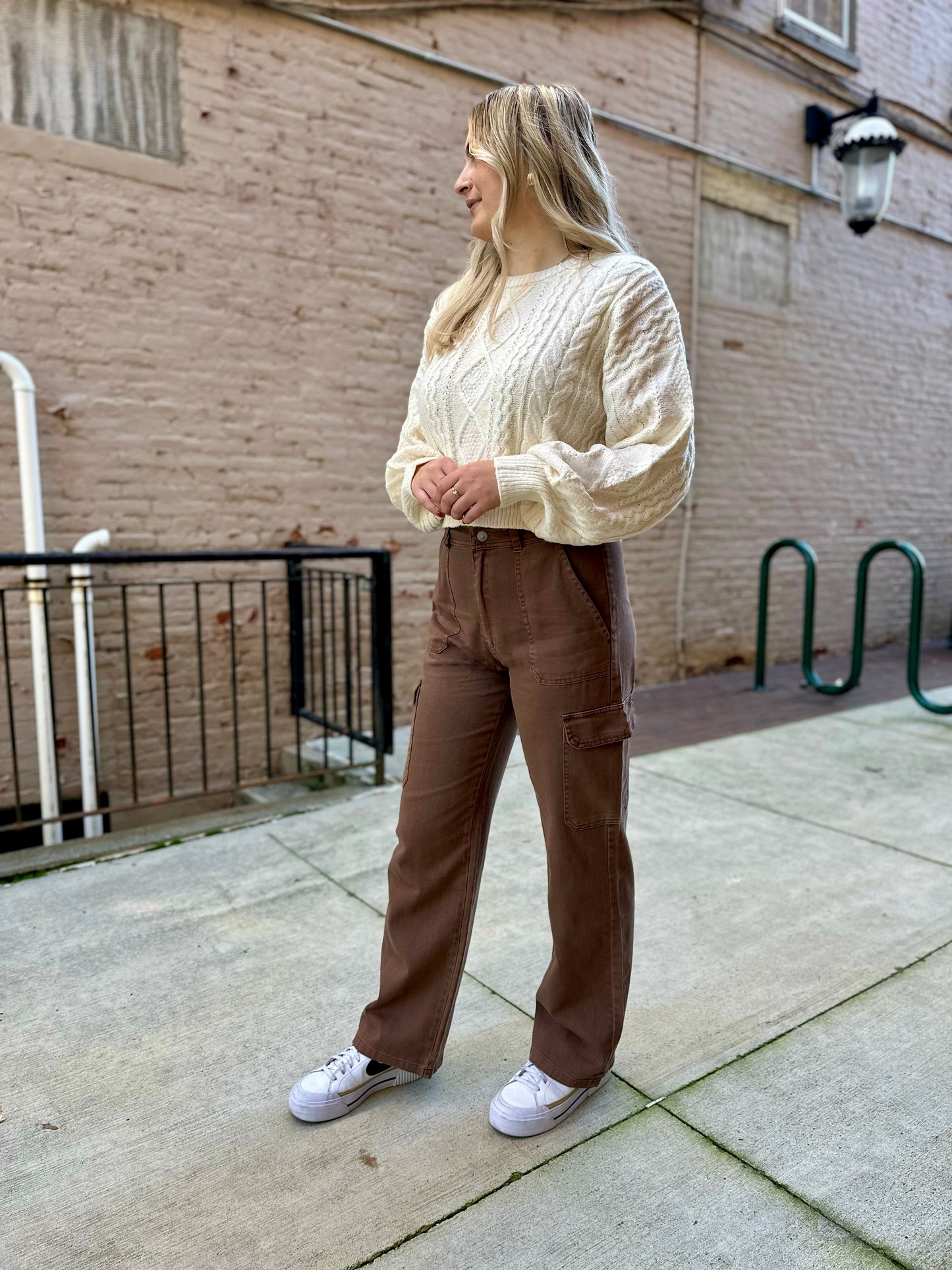 Powell Wide Leg Cargo Pants