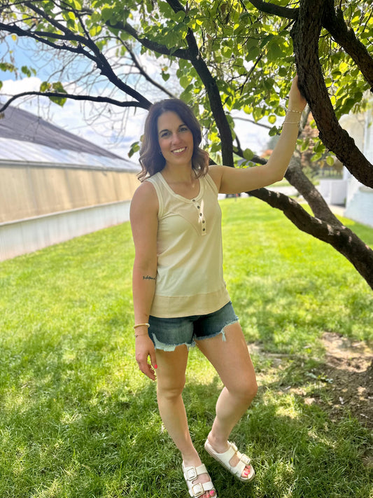 Reston Henley Tank Top