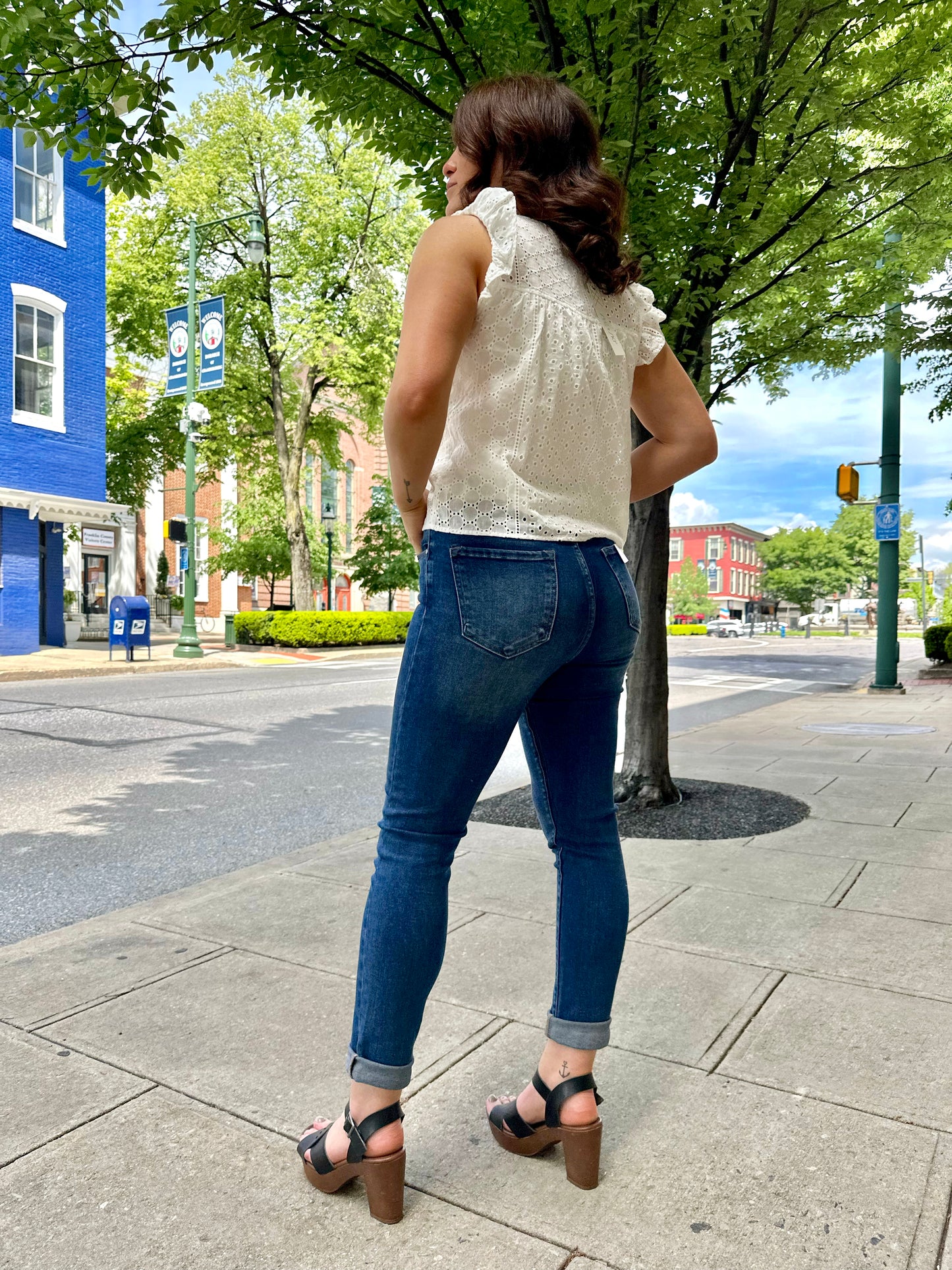 Risen Taylor High Rise Basic Skinny Jeans