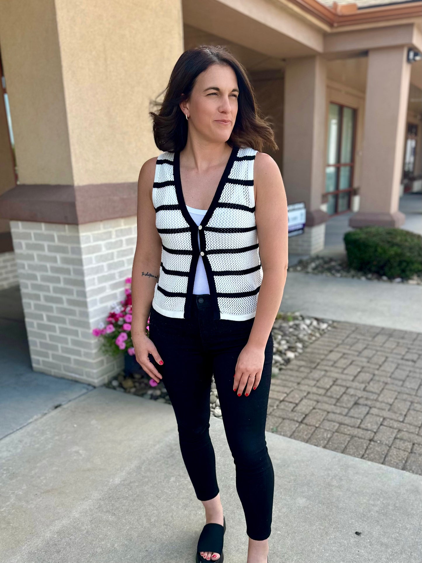 Brookhaven Striped Vest
