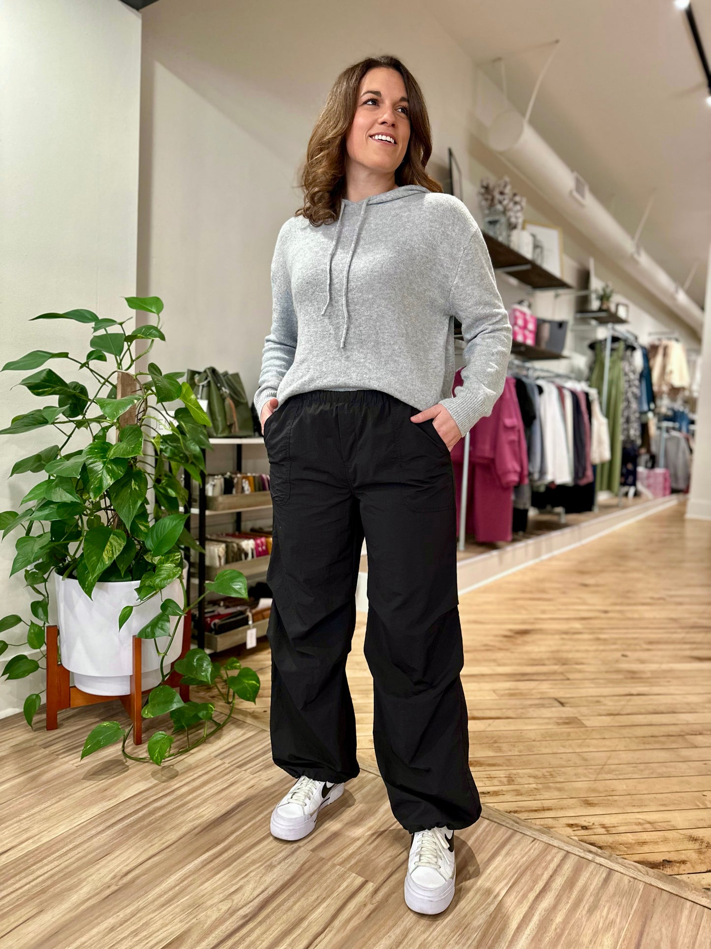 Brookston Drawstring Wide Leg Pants