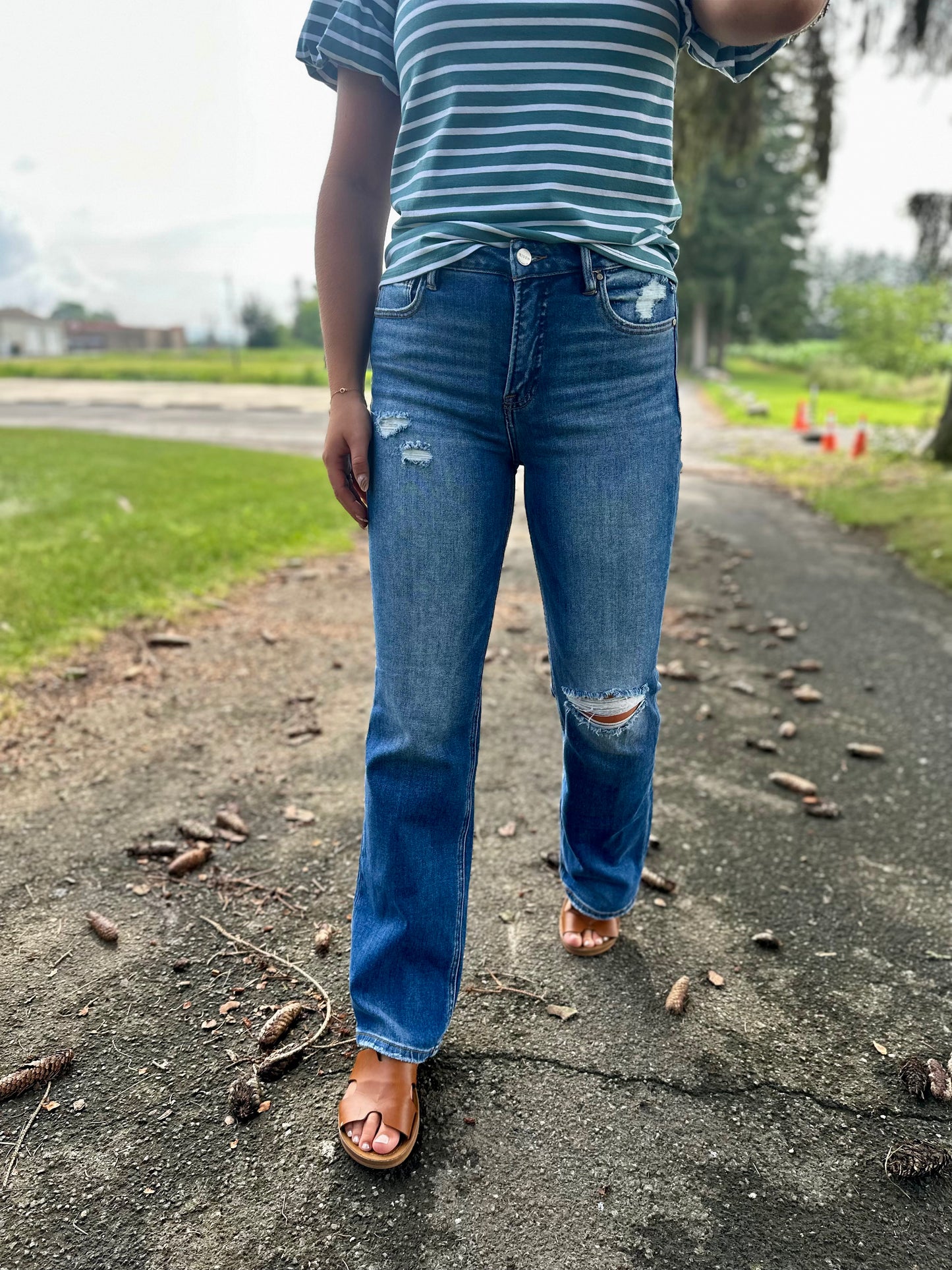 Shepherdstown Risen High Rise Straight Jeans
