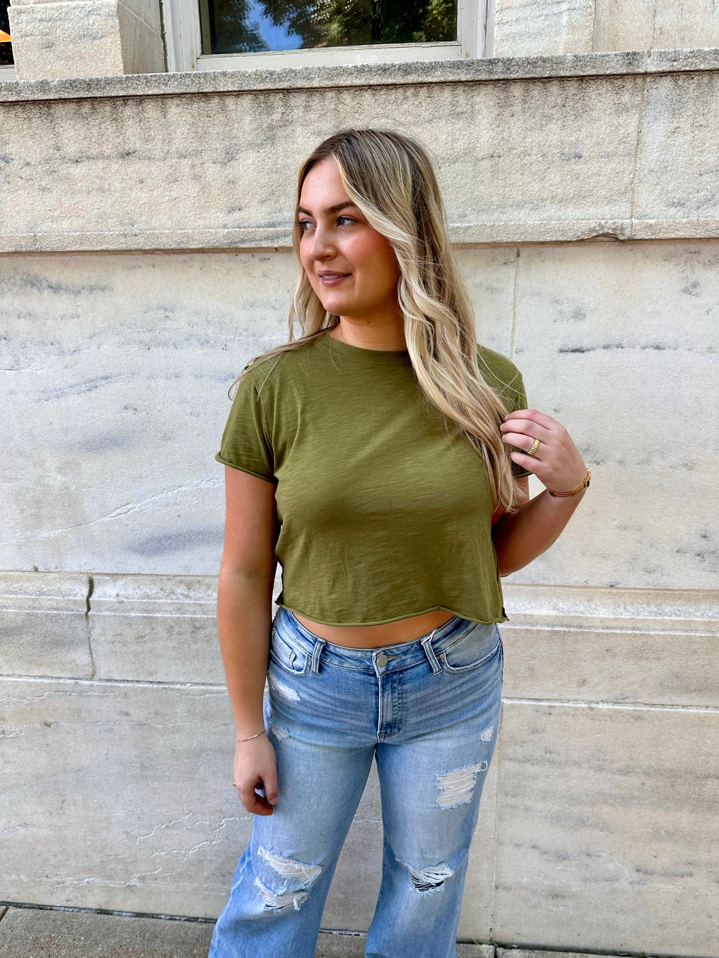 Robertsdale Cropped Shirt