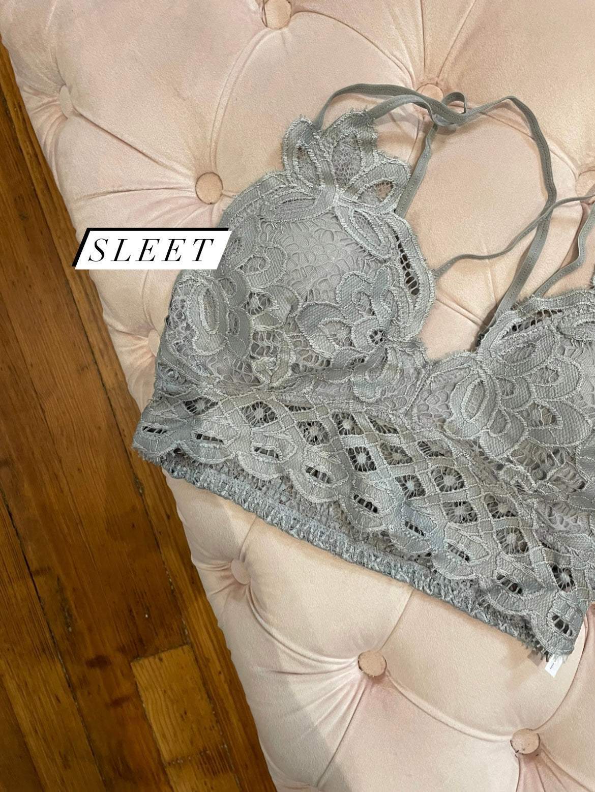 Lydia Adjustable Lace Bralette