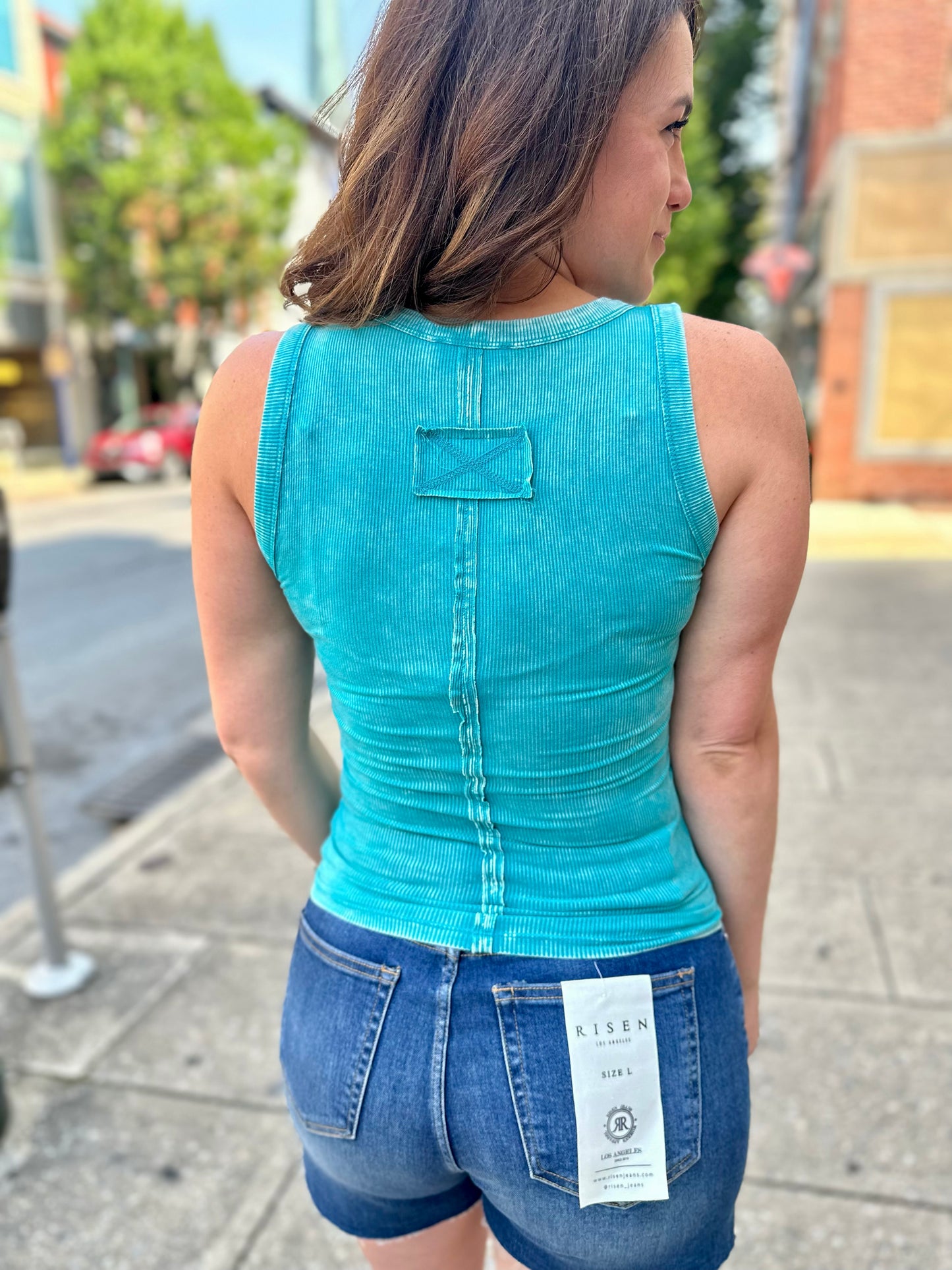 Stagecoach Ribbed Tank Top