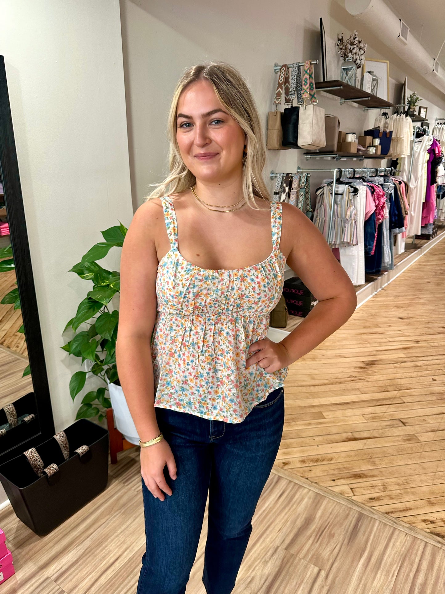 Alamo Babydoll Tank Top