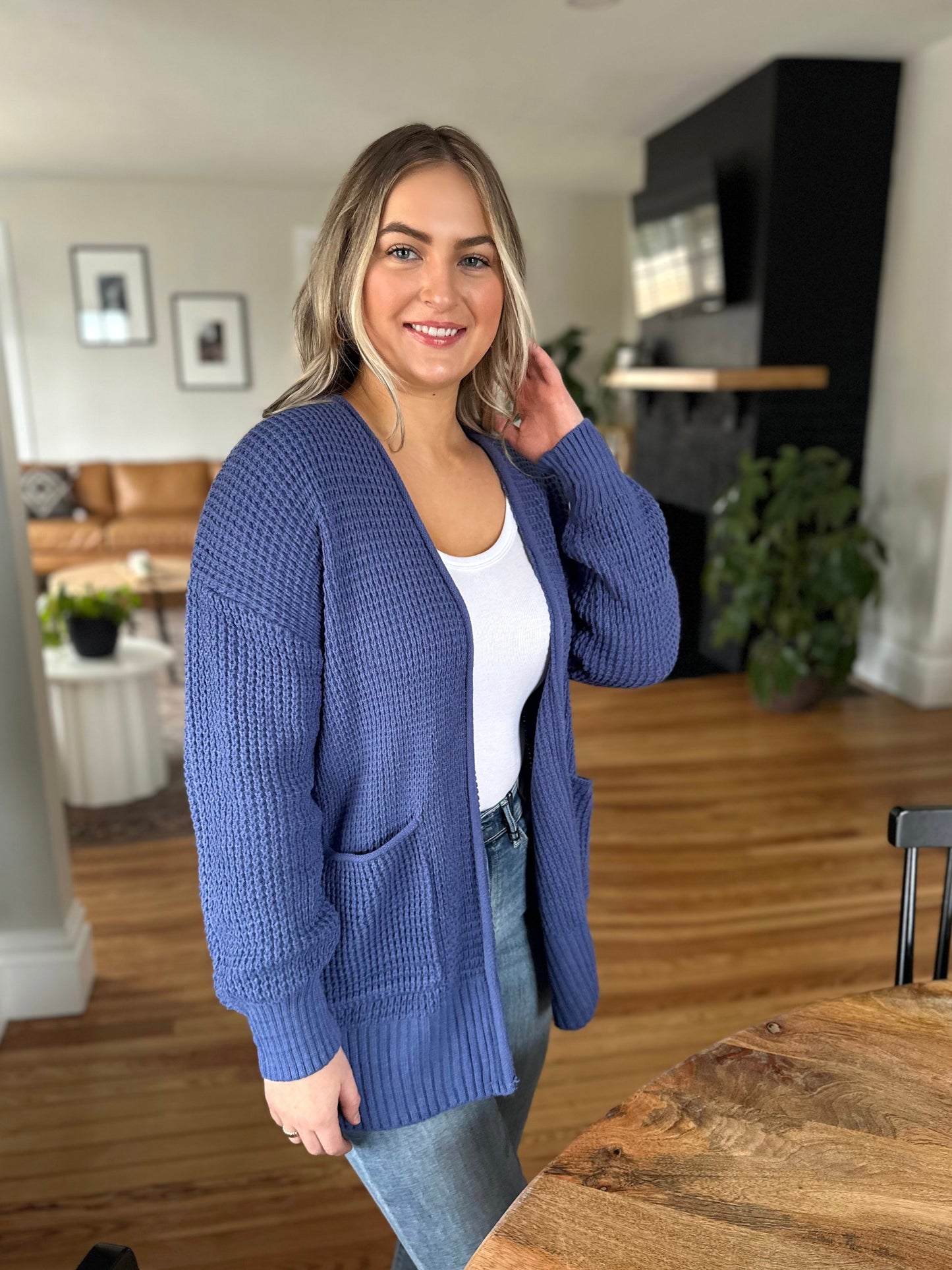 Putnam Waffle Knit Cardigan