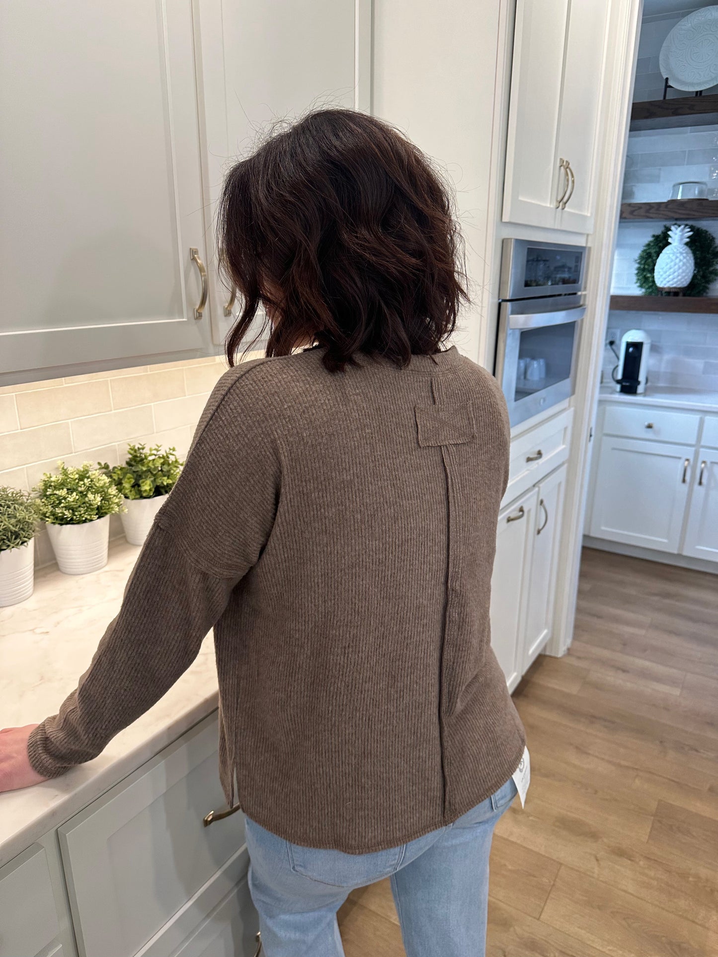 Missoula Ribbed Melange Sweater